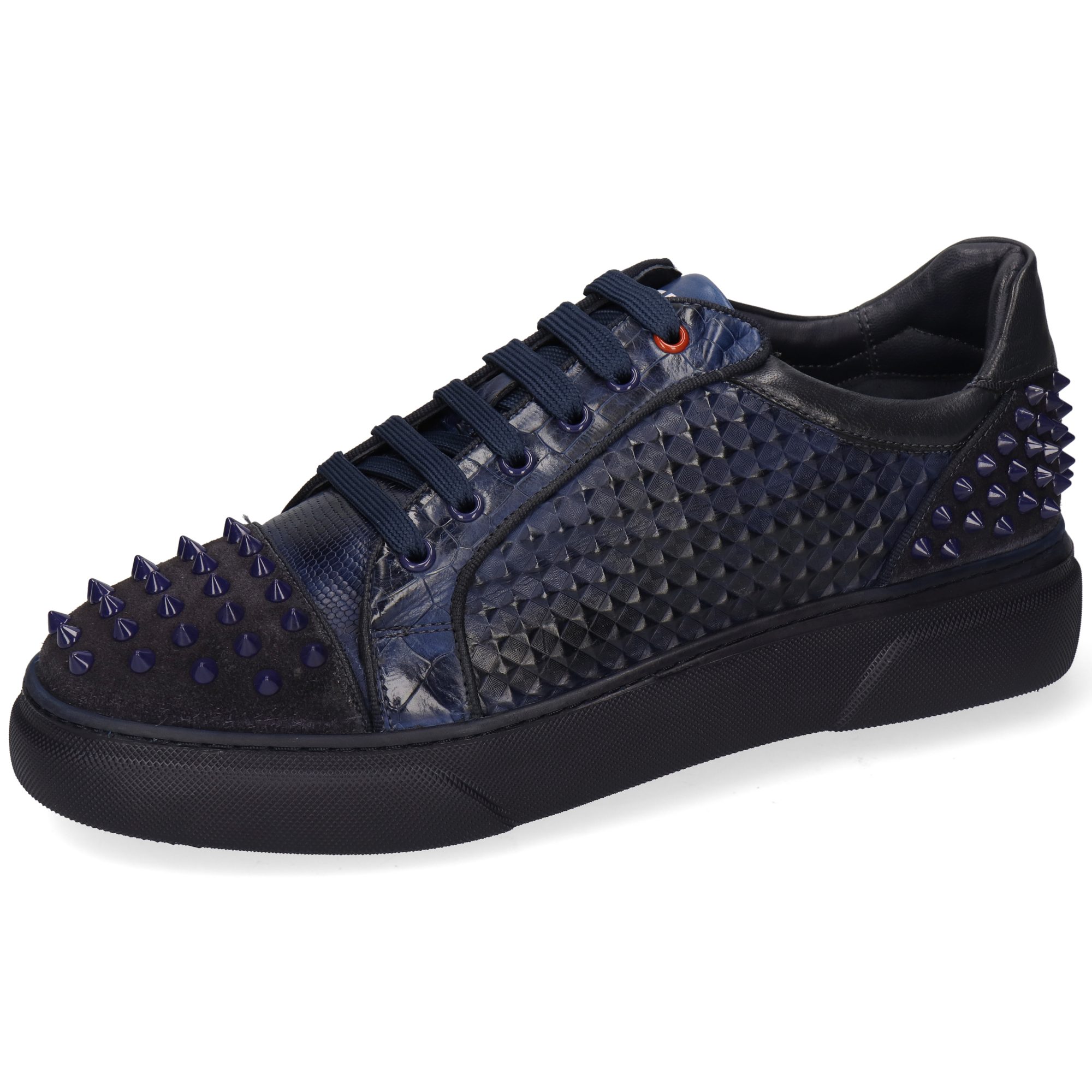 Melvin & Hamilton Harvey 113 Leder-Sneakers für Herren Sneaker Plateausohlen, Echtes Leder