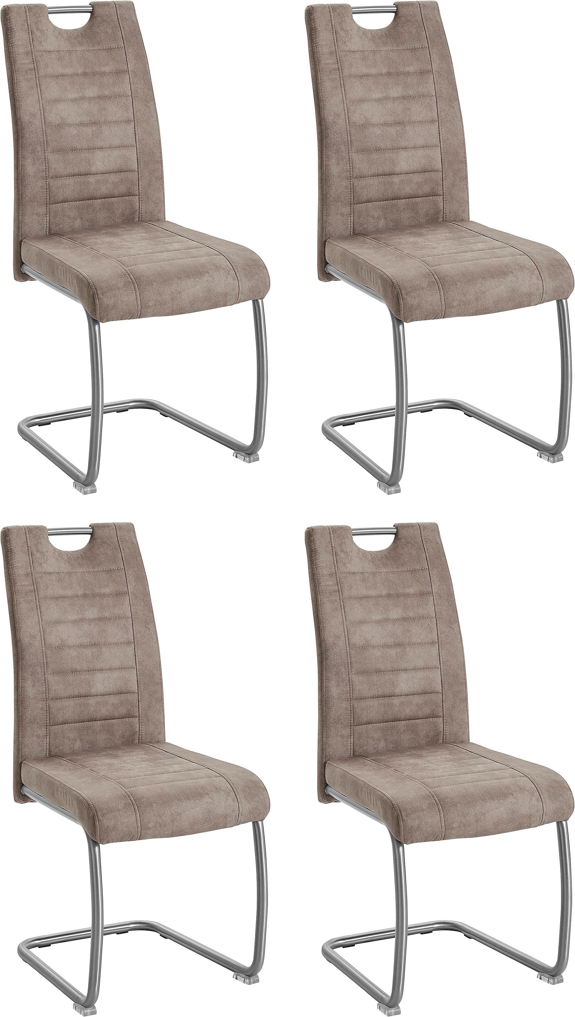 HELA Esszimmerstuhl "Ulla", (Set), 4 St., Microfaser, Schwingstuhl, 2 oder günstig online kaufen