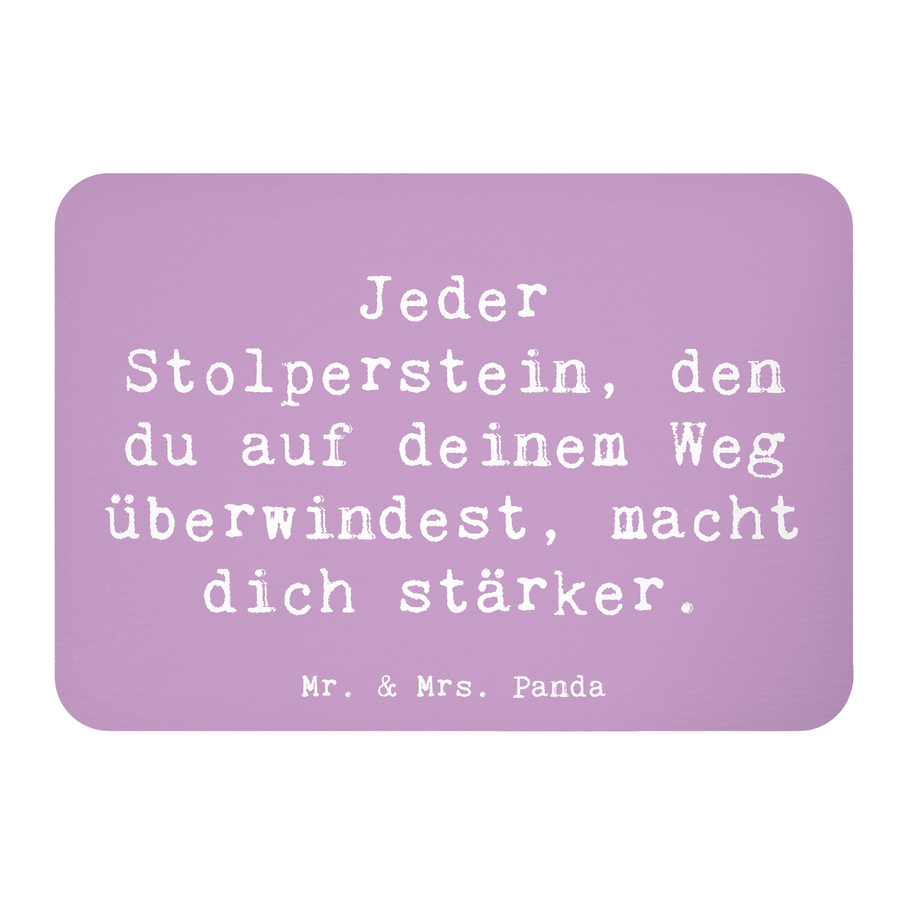 Magnet Spruch Stolpersteine im Alltag meistern - Lavendeltraum - Geschenk, s