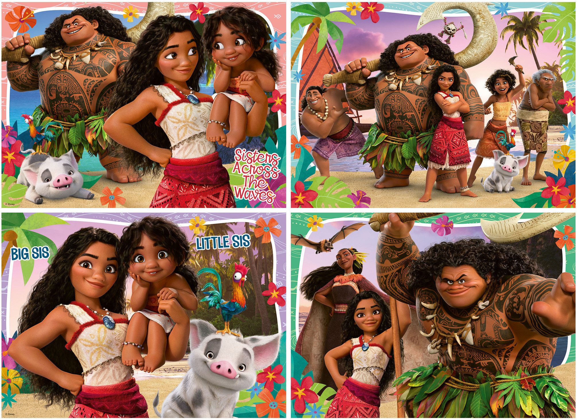Ravensburger Puzzle Disney Vaiana 2, Abenteuer in Ozeanien, 400 Puzzleteile, Made in Europe