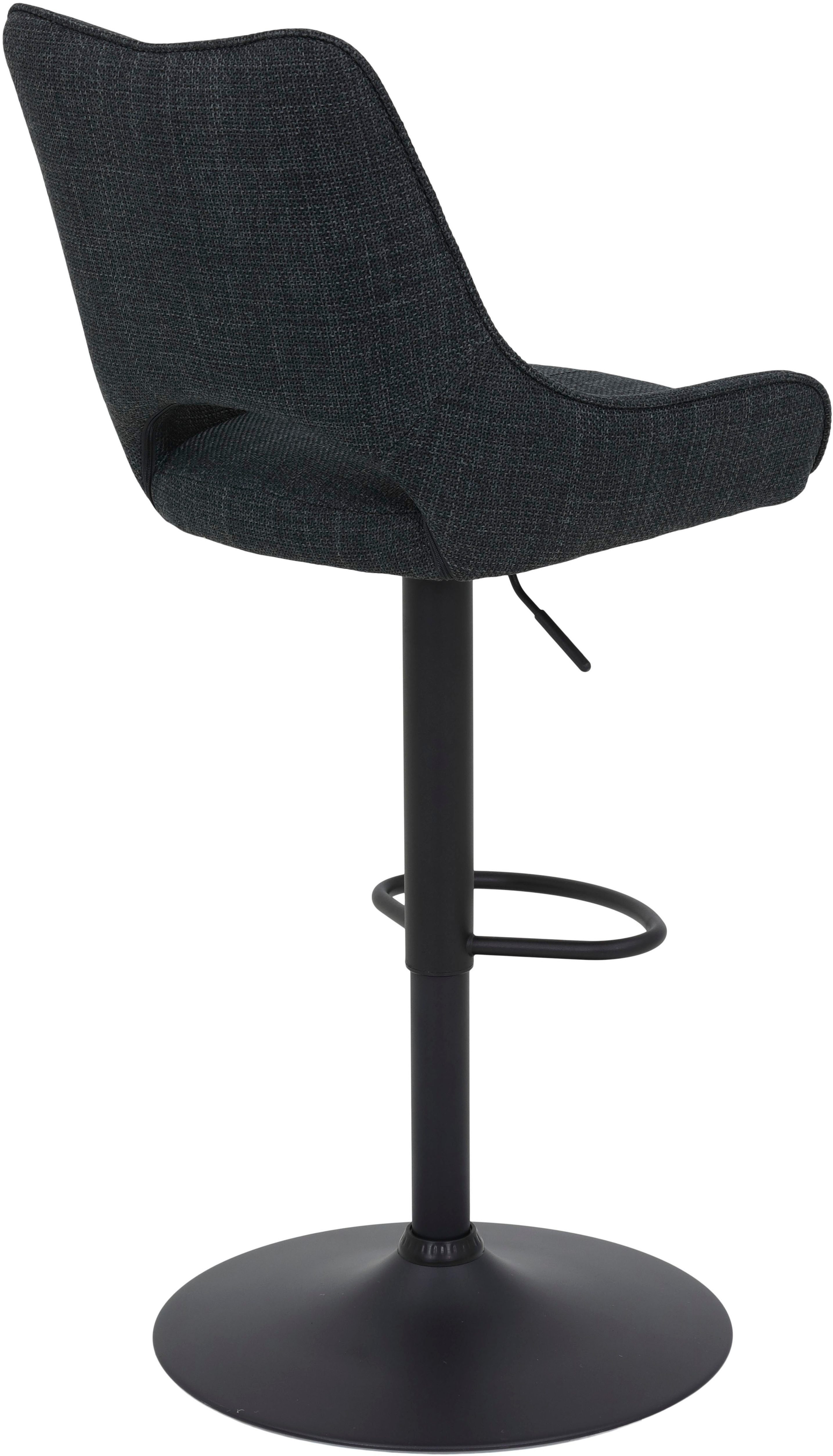 HELA Barhocker ROCKPORT (Set), drehbar,höhenverstellbar,Gasdruckfeder,Rückenausschnitt,Tellerfuß