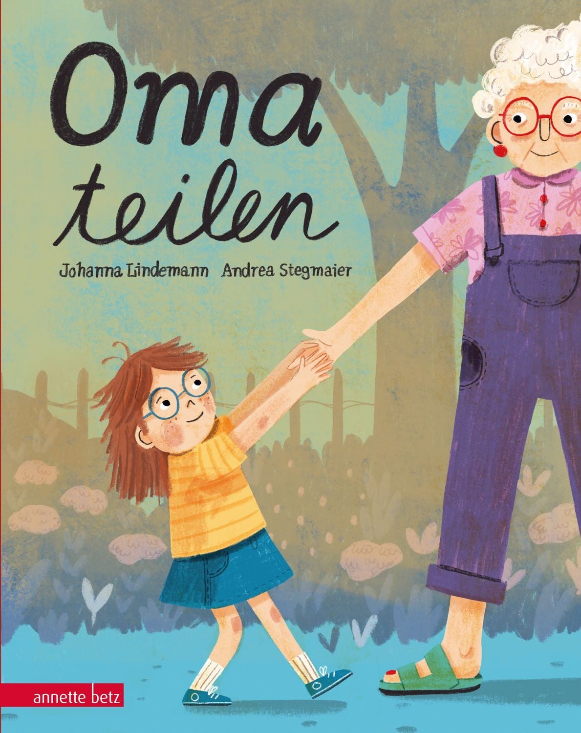 Oma teilen / Johanna Lindemann, Ein humorvolles Ferienbilderbuch über das Teilen