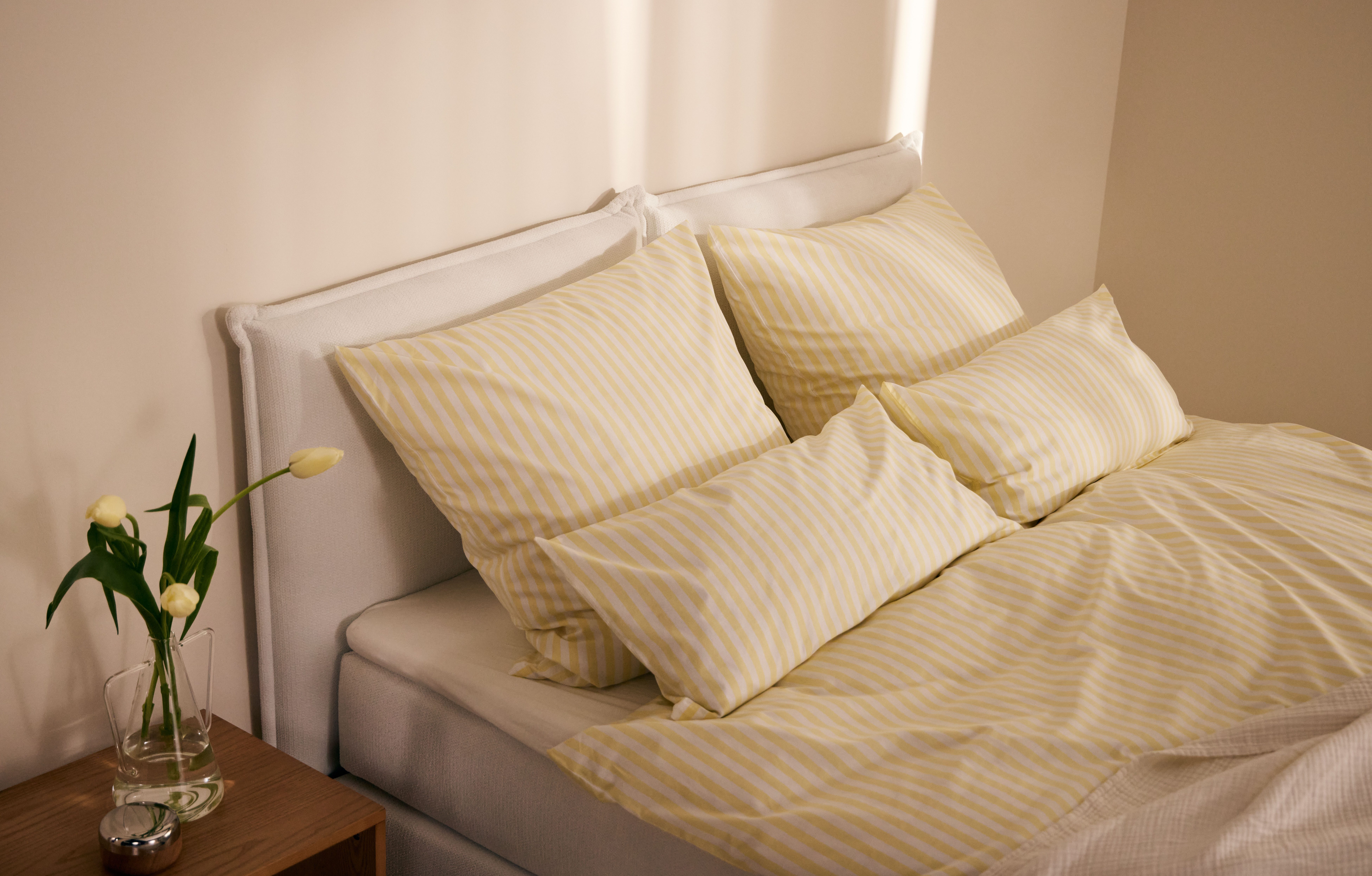 LeGer Home by Lena Gercke Bettwäsche Linnea, Renforcé, 2 teilig, aus 100% Baumwolle, Streifendesign – Bild 3 von 5