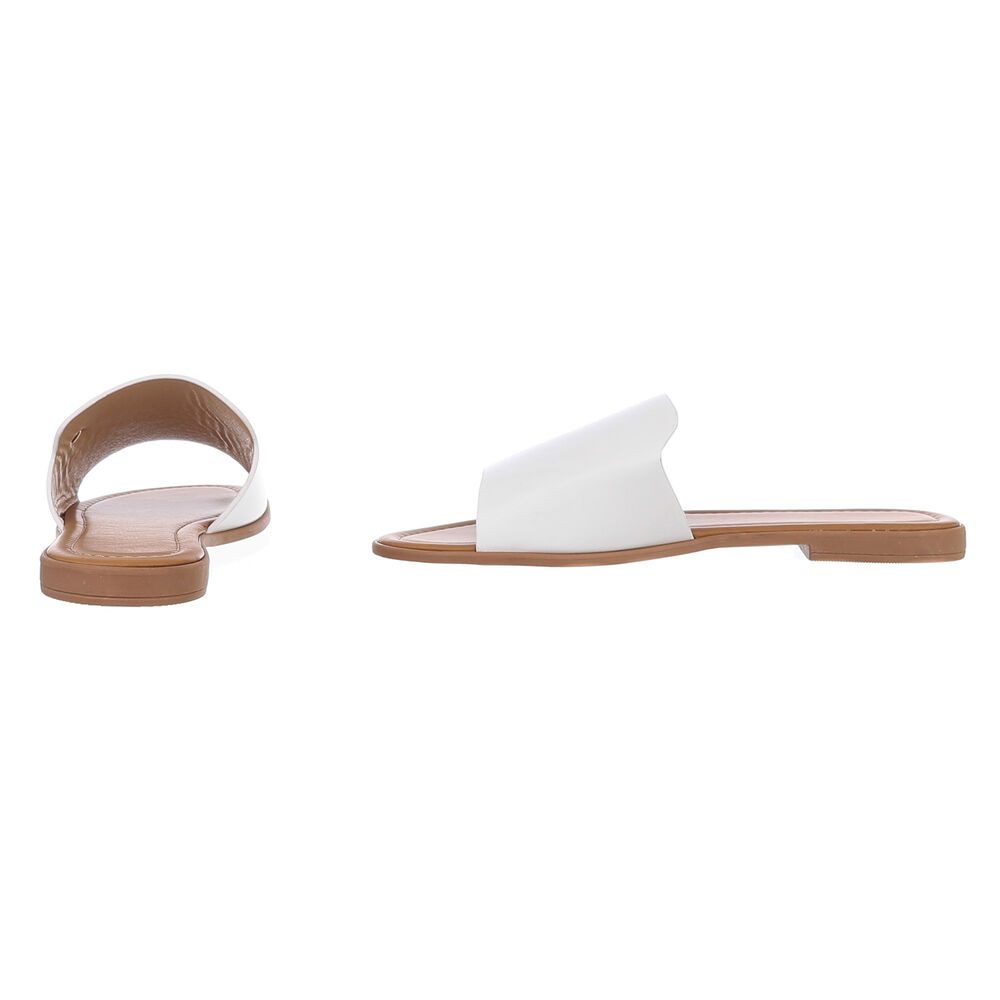 Ital-Design Moderne Sandalen für Damen – Eleganz und Komfort Pantolette (89319217) Blockabsatz Pantoletten in Weiß