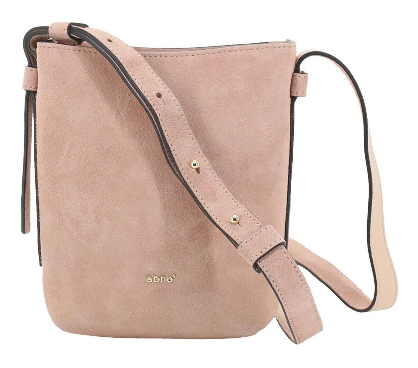 Abro Umhängetasche Crossbody Bag Cosmo, aus echtem Rindsleder