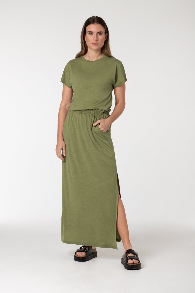 SUPER.NATURAL Sweatkleid Merino Kleid W FEEL günstig online kaufen