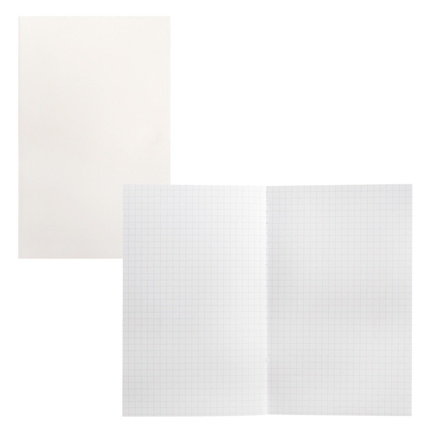 Idena Notizbuch Idena 12245 - Notizbucheinlage, kariert, 160 Seiten, 100 g/m², mit