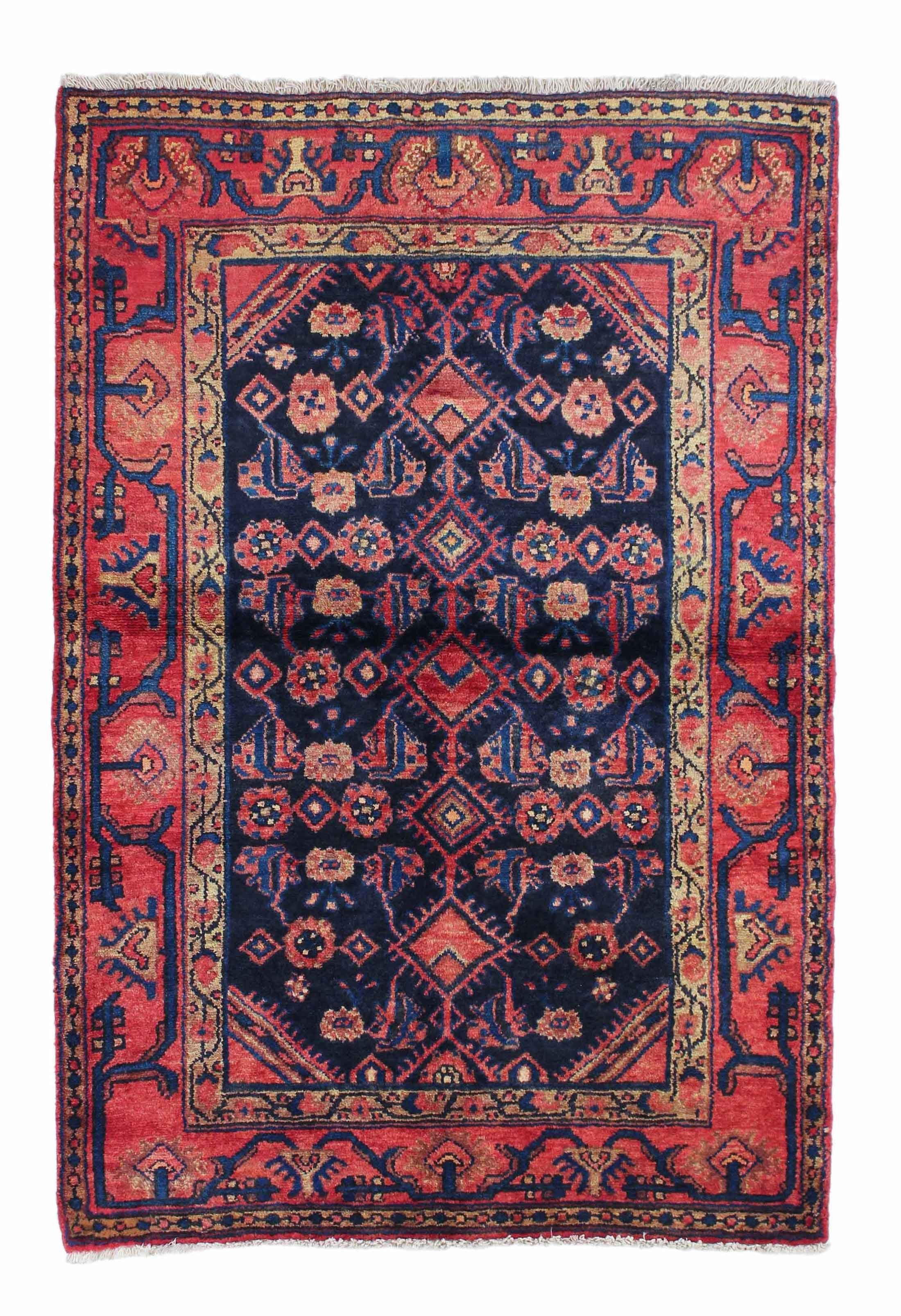 Orientteppich Perserteppich Hamadan 148 x 100 cm