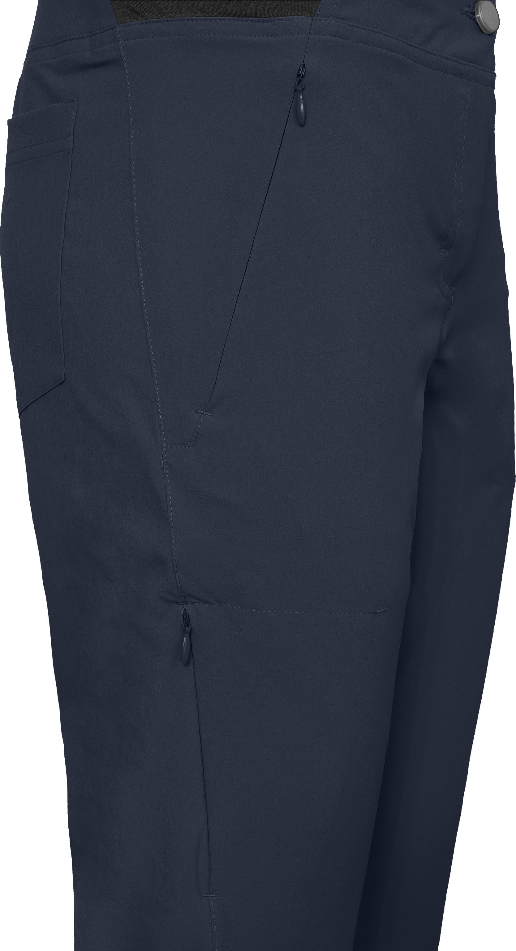 Bergson Outdoorhose AALBORG Vario 7/8 (slim) Damen 7/8 Wanderhose, recycelt, elastisch, sportlich, Normalgrößen, n