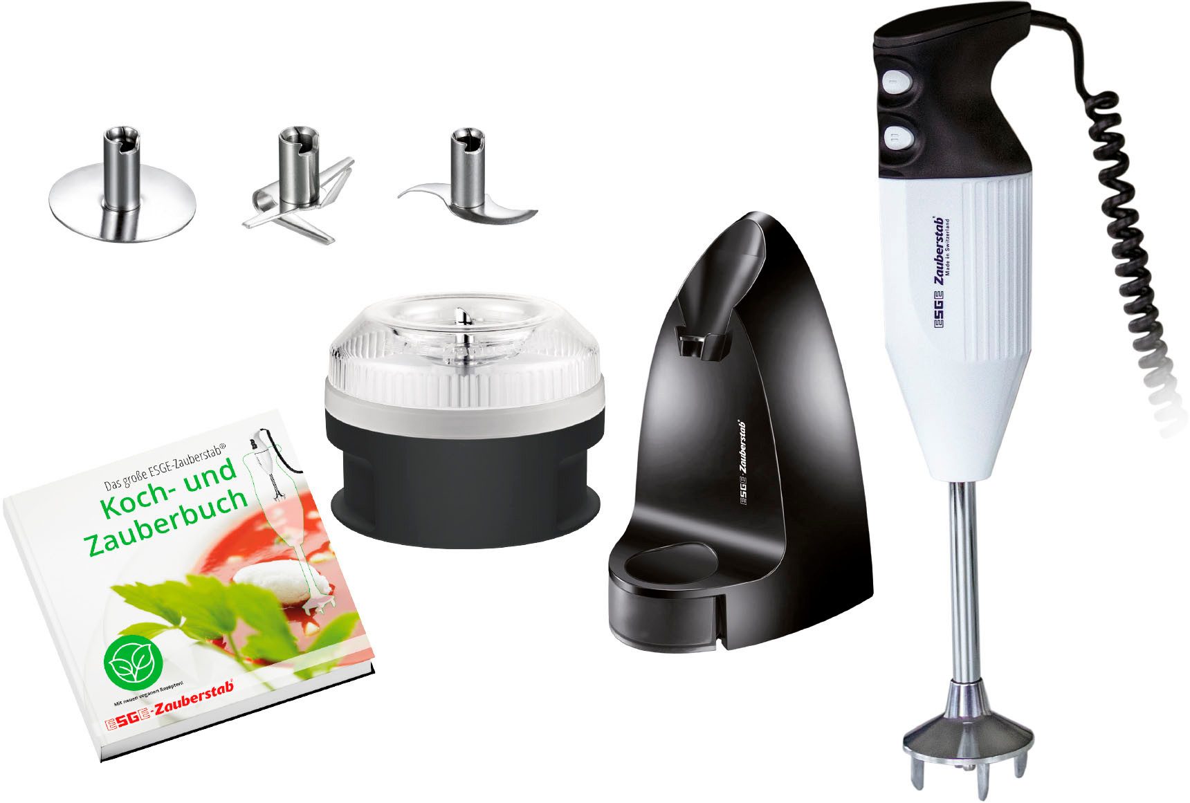 Esge Блендеры Zauberstab® Petticoat Edition 99205, 180 W, lebenslange Herstellergarantie