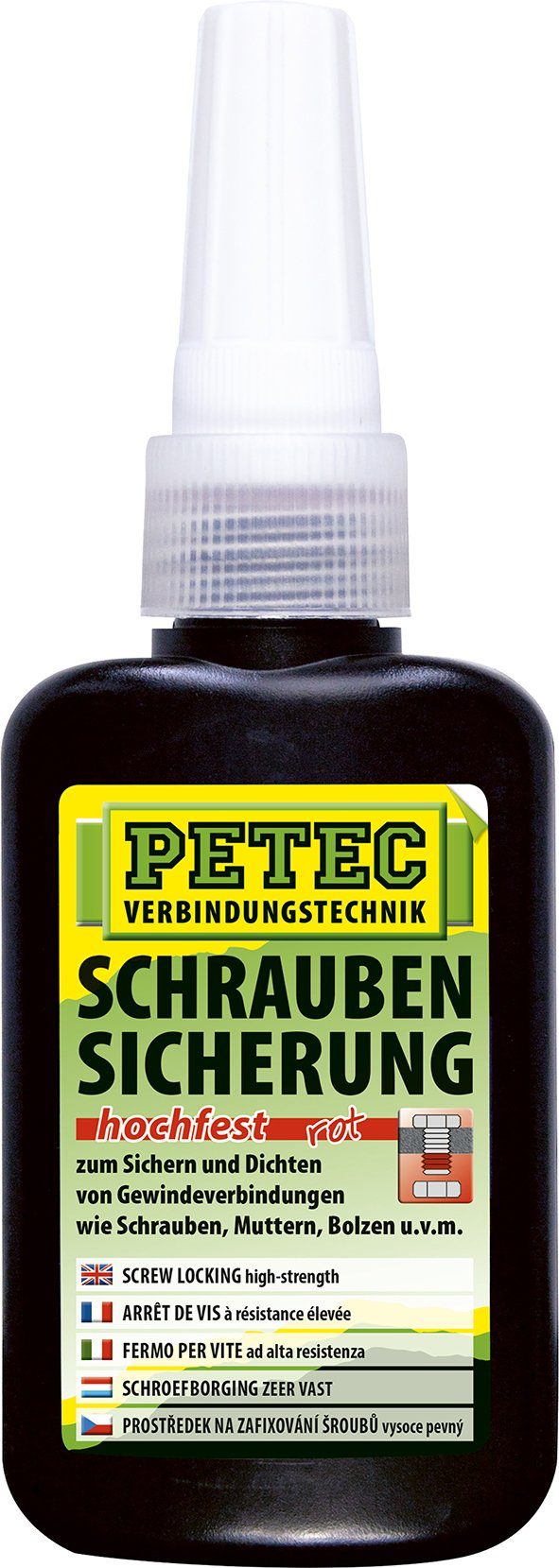 920250 250g rot Petec Schrauben-Set Petec Schraubensicherung