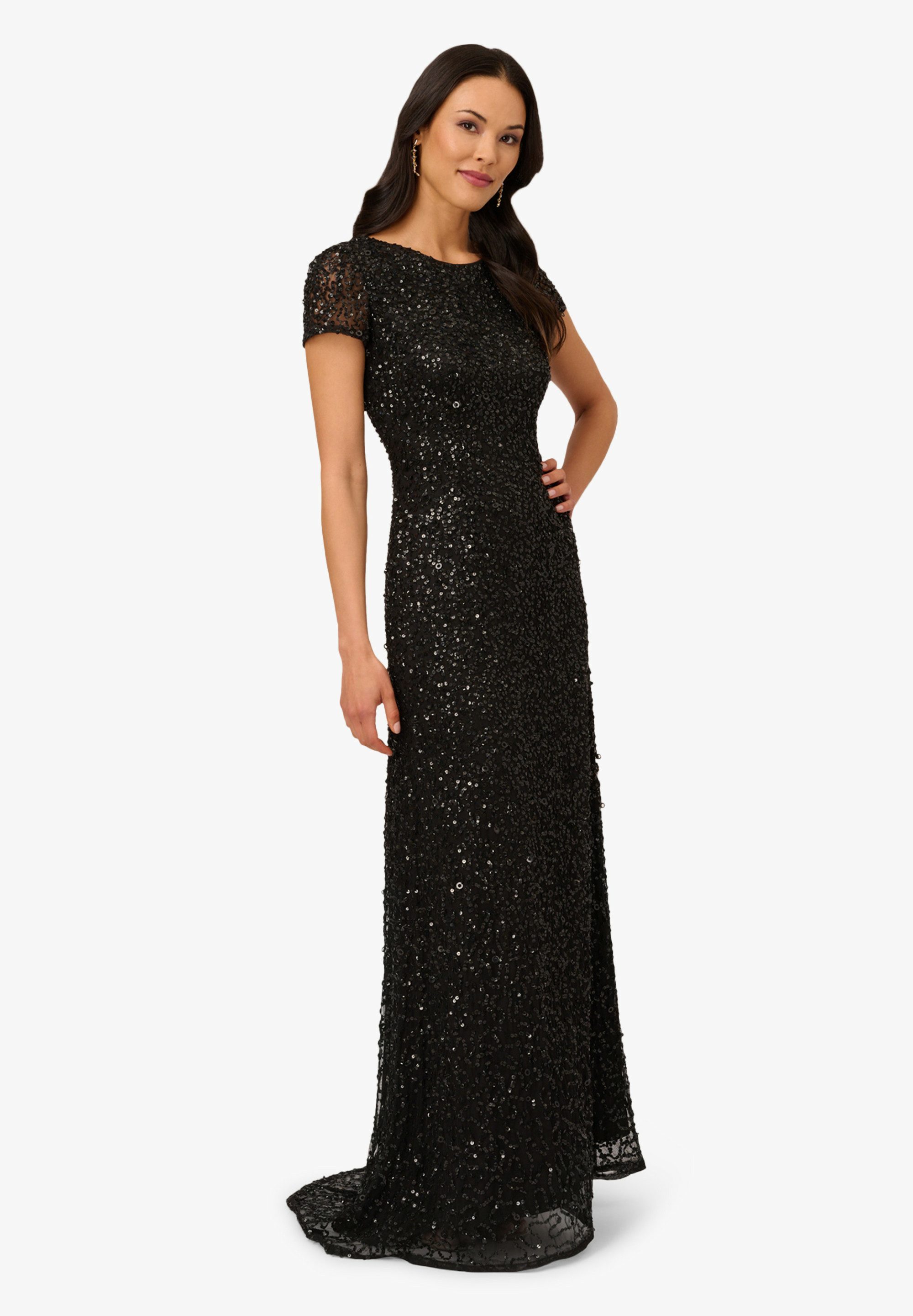 Adrianna Papell Abendkleid Scoop Back Long Dress Glamourös, schimmernd, sti günstig online kaufen