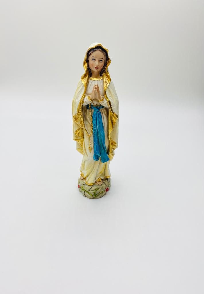 FADEDA Krippenfigur FADEDA Madonna Lourdes in Holzoptik, Höhe in cm: 19,2 – Bild 2 von 5