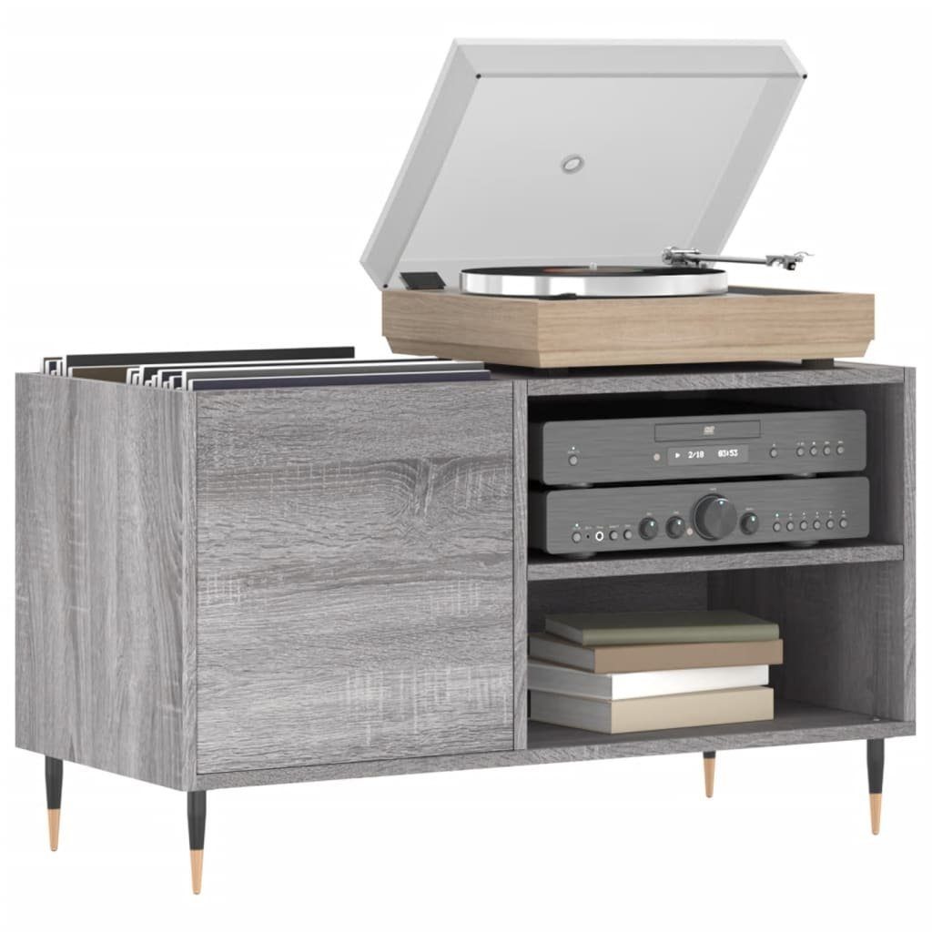 vidaXL Media-Regal Plattenschrank Grau Sonoma 85x38x48 günstig online kaufen