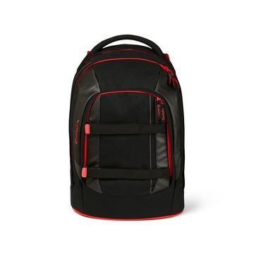 Satch Schulranzen Schulrucksack-Set PACK Fire Phantom 2-teilig (2-teilig), Laptop-Fach, Your-Size-System, Schulranzen