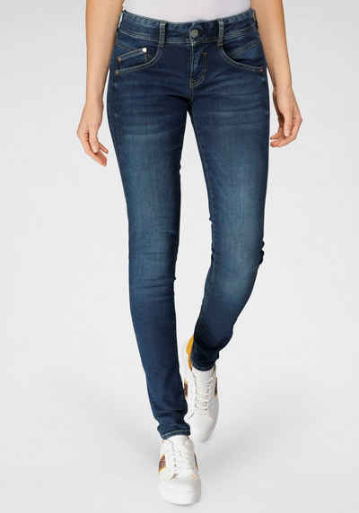 Herrlicher Slim-fit-Jeans »GILA SLIM REUSED DENIM« Nachhaltige Premium-Qualität enthält recyceltes Material