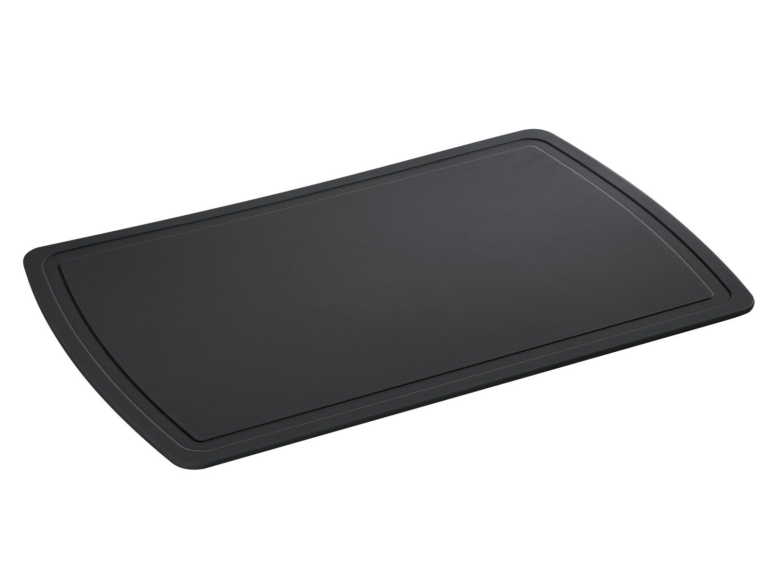 ZASSENHAUS Schneidebrett Schneidmatte schwarz 32 x 20 cm, thermoplastisches Polyurethan (TPU)