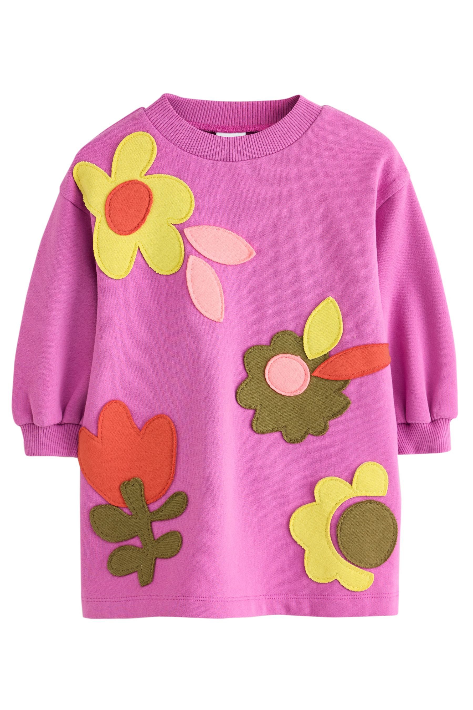 Next Sweatkleid Langärmeliges Pulloverkleid (1-tlg)