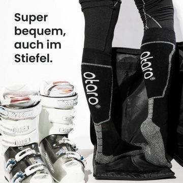 Otaro Skisocken Skisocken Damen/Herren für Wintersport extra weich & bequem (Premium Qualität aus DE, 1-Paar, die perfekte Skisocke)