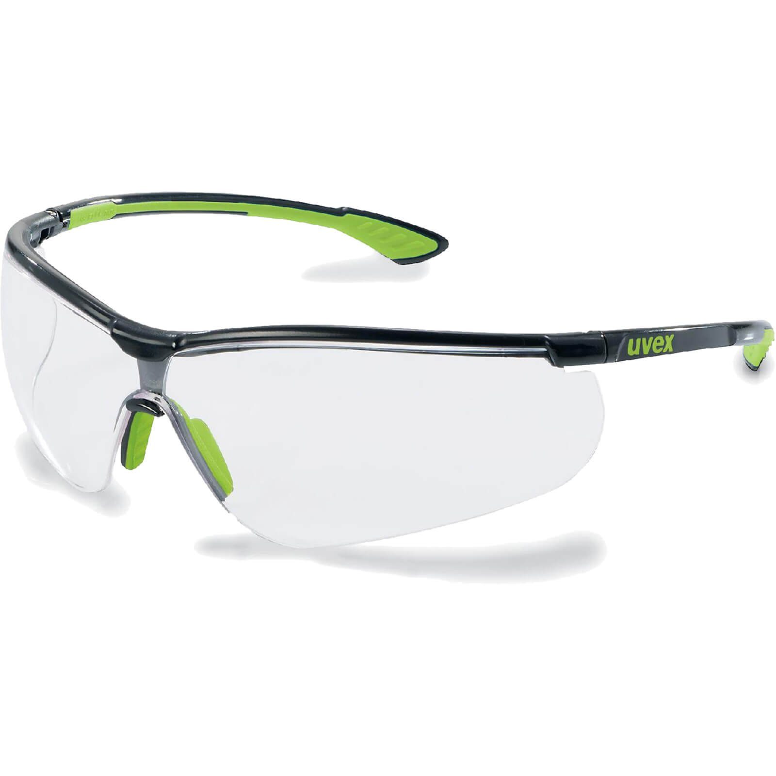 Uvex Arbeitsschutzbrille uvex Bügelbrille sportstyle schwarz/lime | Schutzbrillen