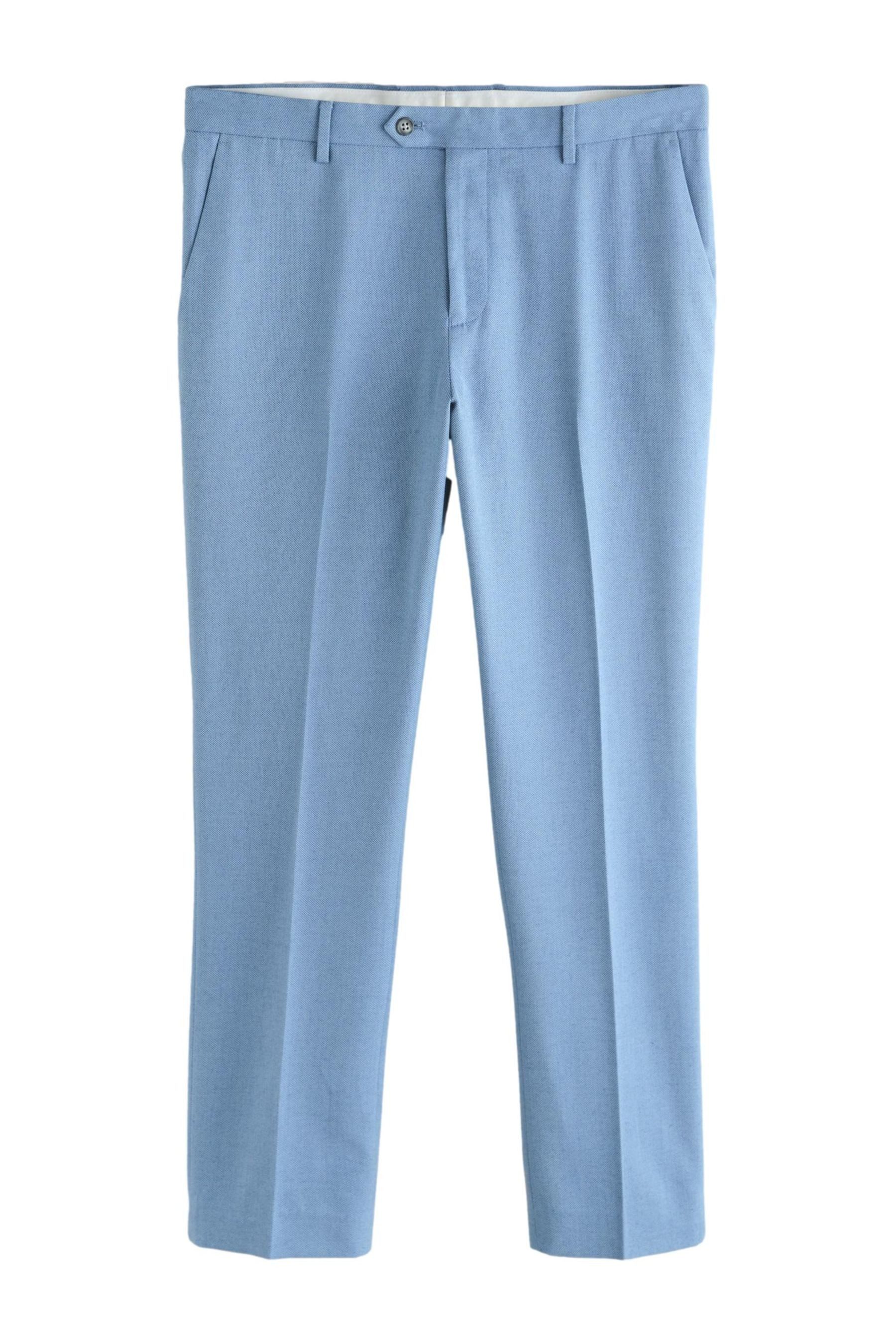 Anzughose Slim Fit Anzughose mit Struktur