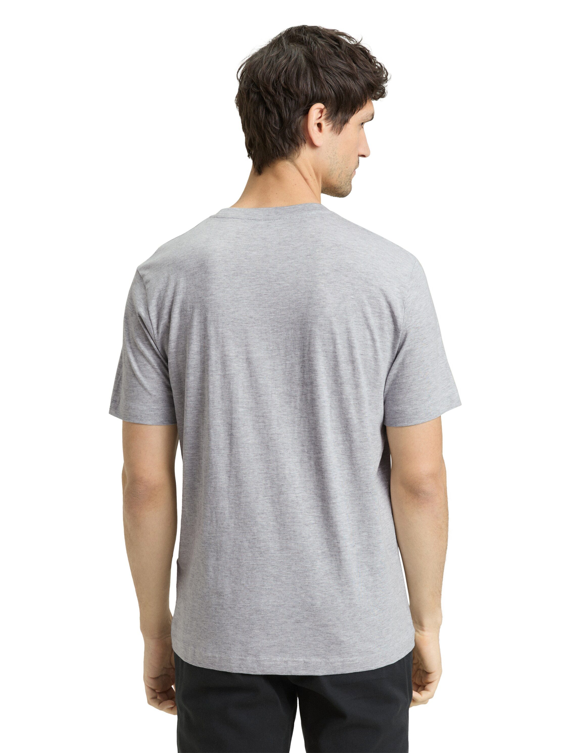 TOM TAILOR T-Shirt (Packung, 2-tlg) mit Logo Print
