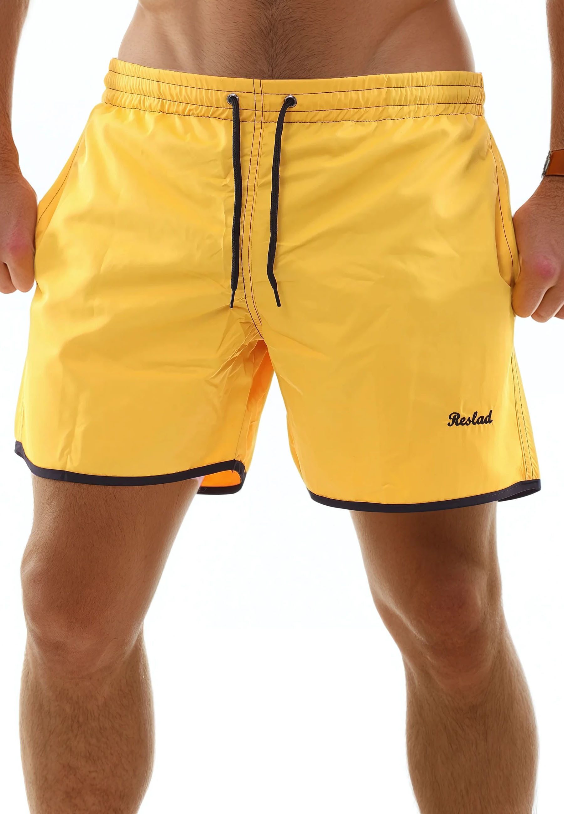 Reslad Badeshorts Reslad Badehose Herren Schnelltrocknend RS-5020 (1-St) Mä günstig online kaufen