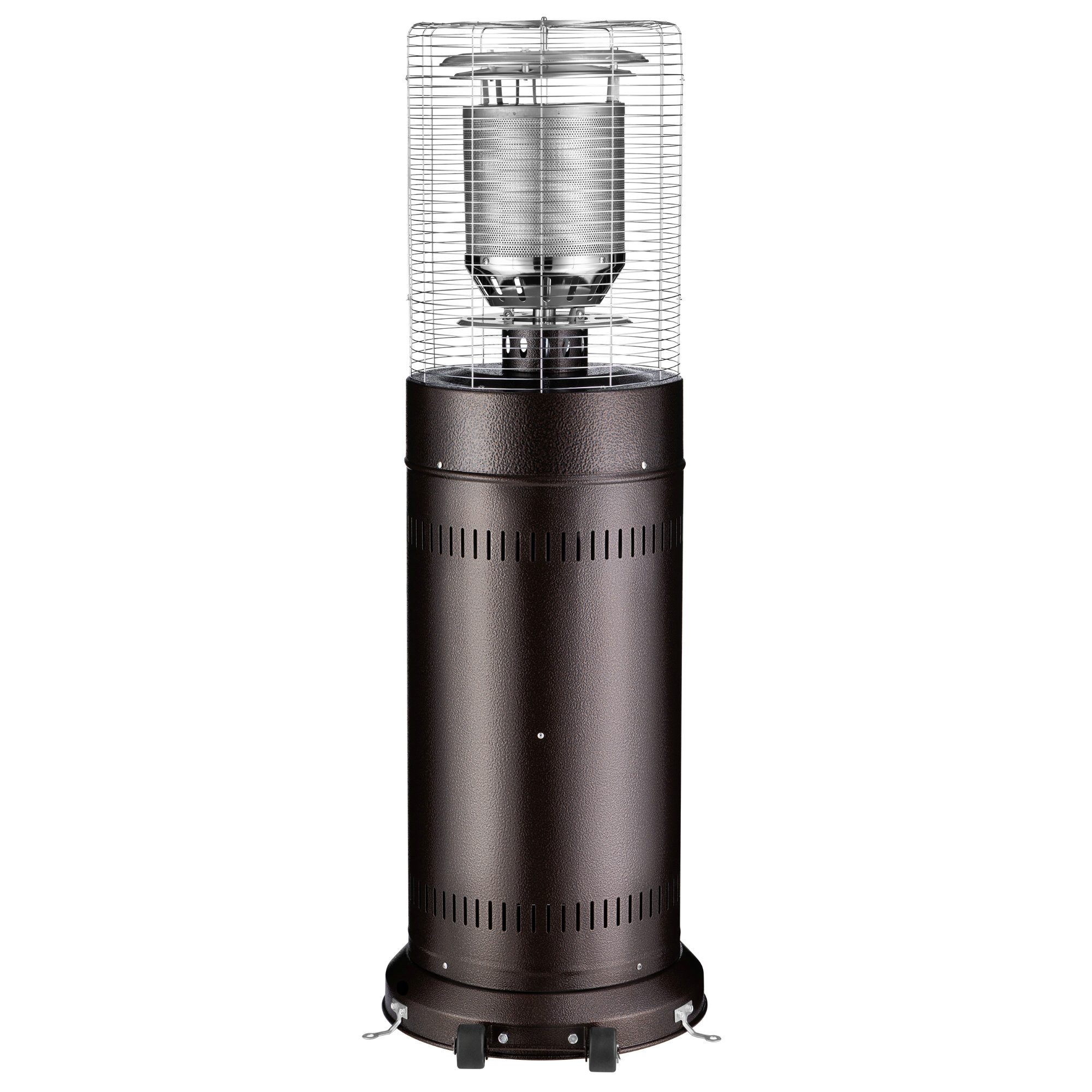 Zelsius Terrassenstrahler Gas Heizstrahler "Zermatt", 11 kW, Braun, Ø 46cm x (H) 137 cm – Bild 4 von 5