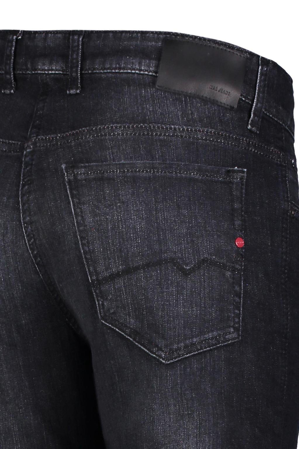 H878 LEATHER 5-Pocket-Jeans vintage 0516-00-1973L - DENIMFLEXX ARNE used MAC MAC black