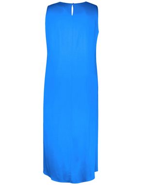 Samoon Minikleid Langes Kleid mit seitlicher Raffung