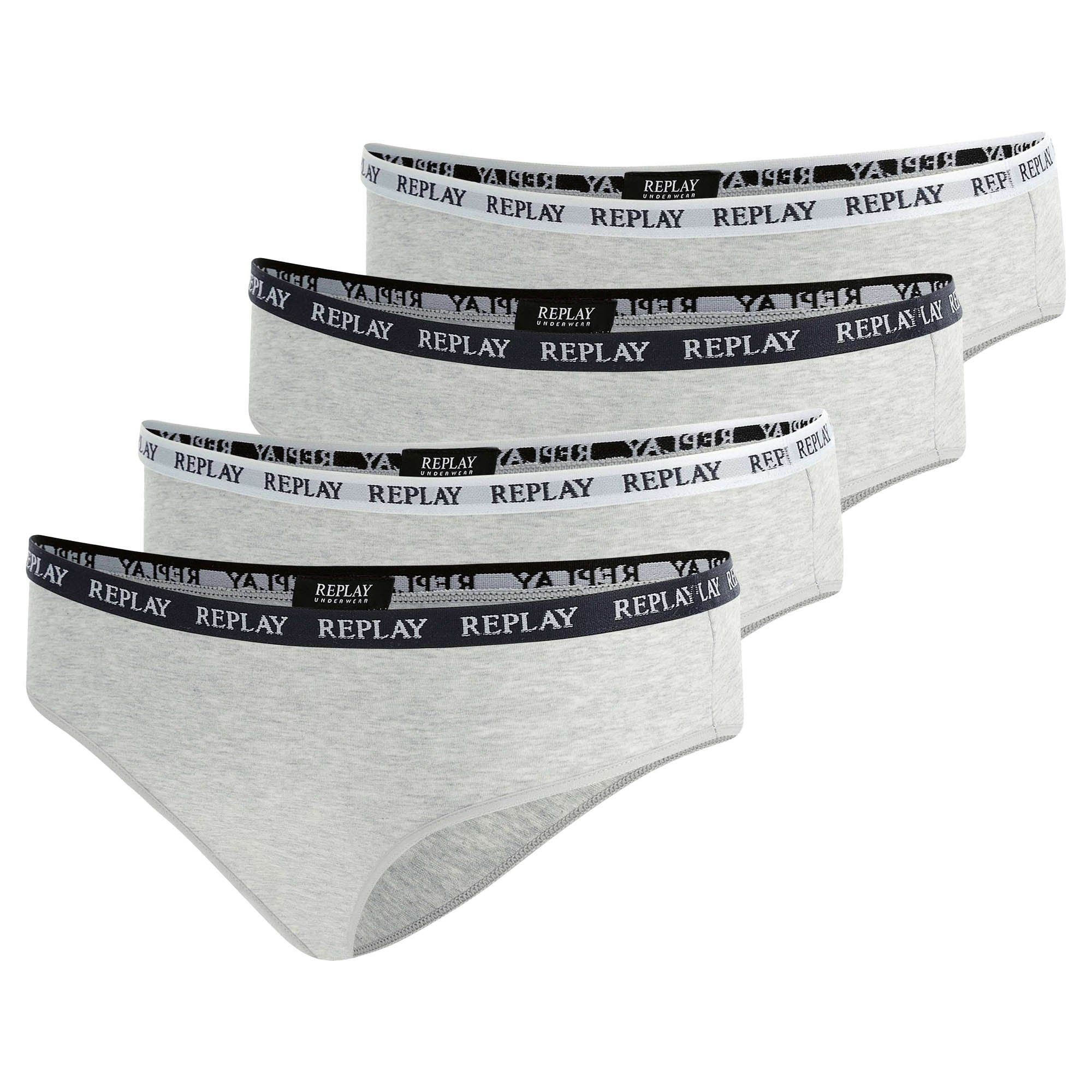 Slip Damen Slip 4er Pack Viskose
