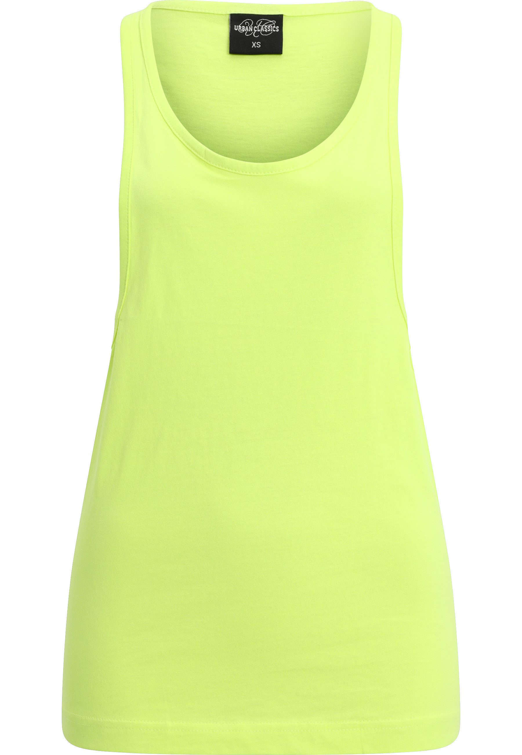 Yoga & Relax Shirt Urban Classics Damen Ladies Loose Neon Tanktop