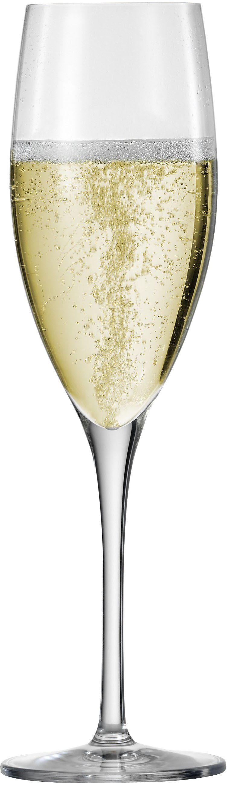 Eisch Champagnerglas Superior SensisPlus, Kristallglas, bleifrei, 278 ml, 4-teilig
