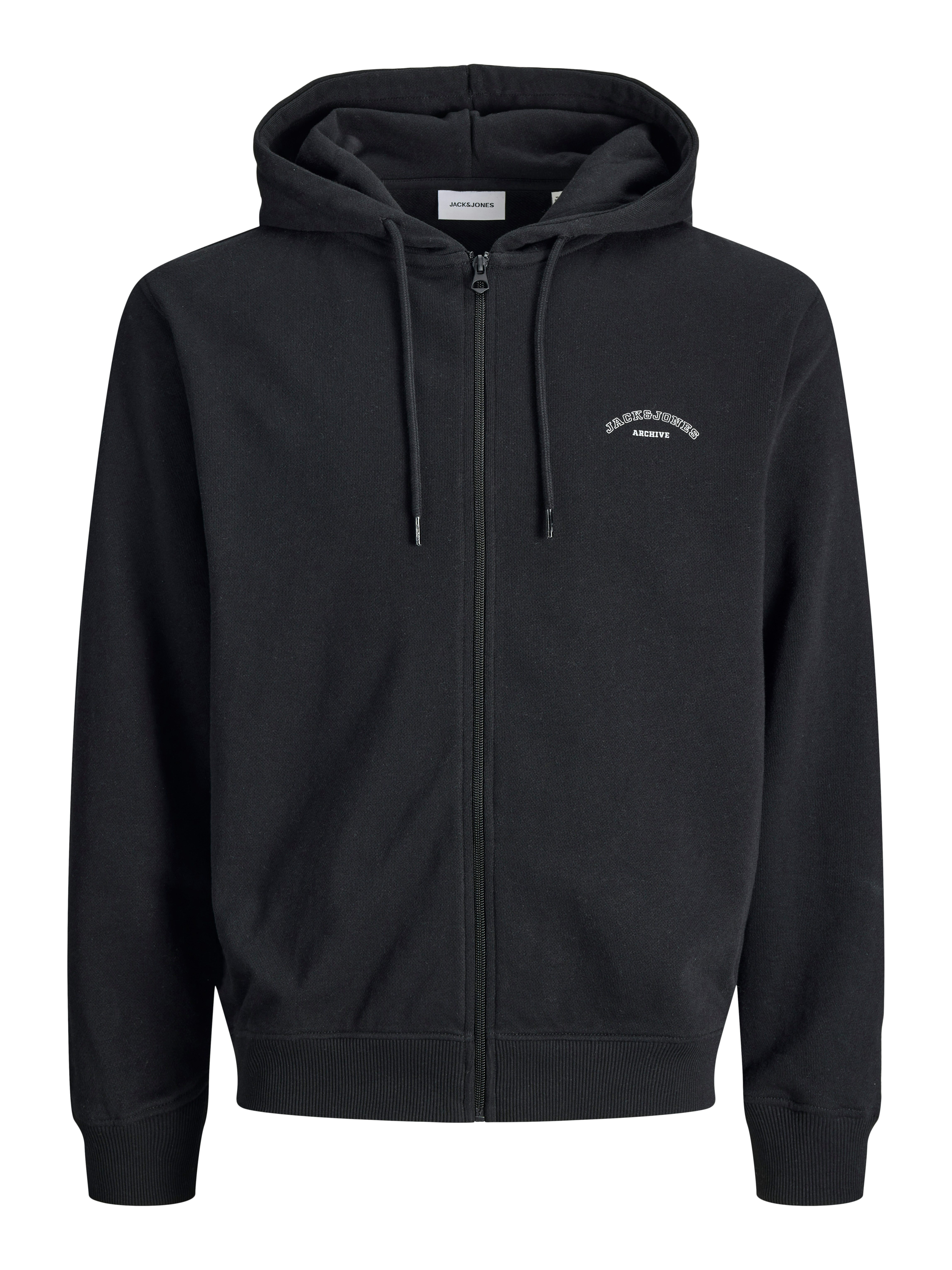 Jack & Jones PlusSize Kapuzensweatjacke JJCOLLEGE LOGO SWEAT ZIP HOOD PLS günstig online kaufen