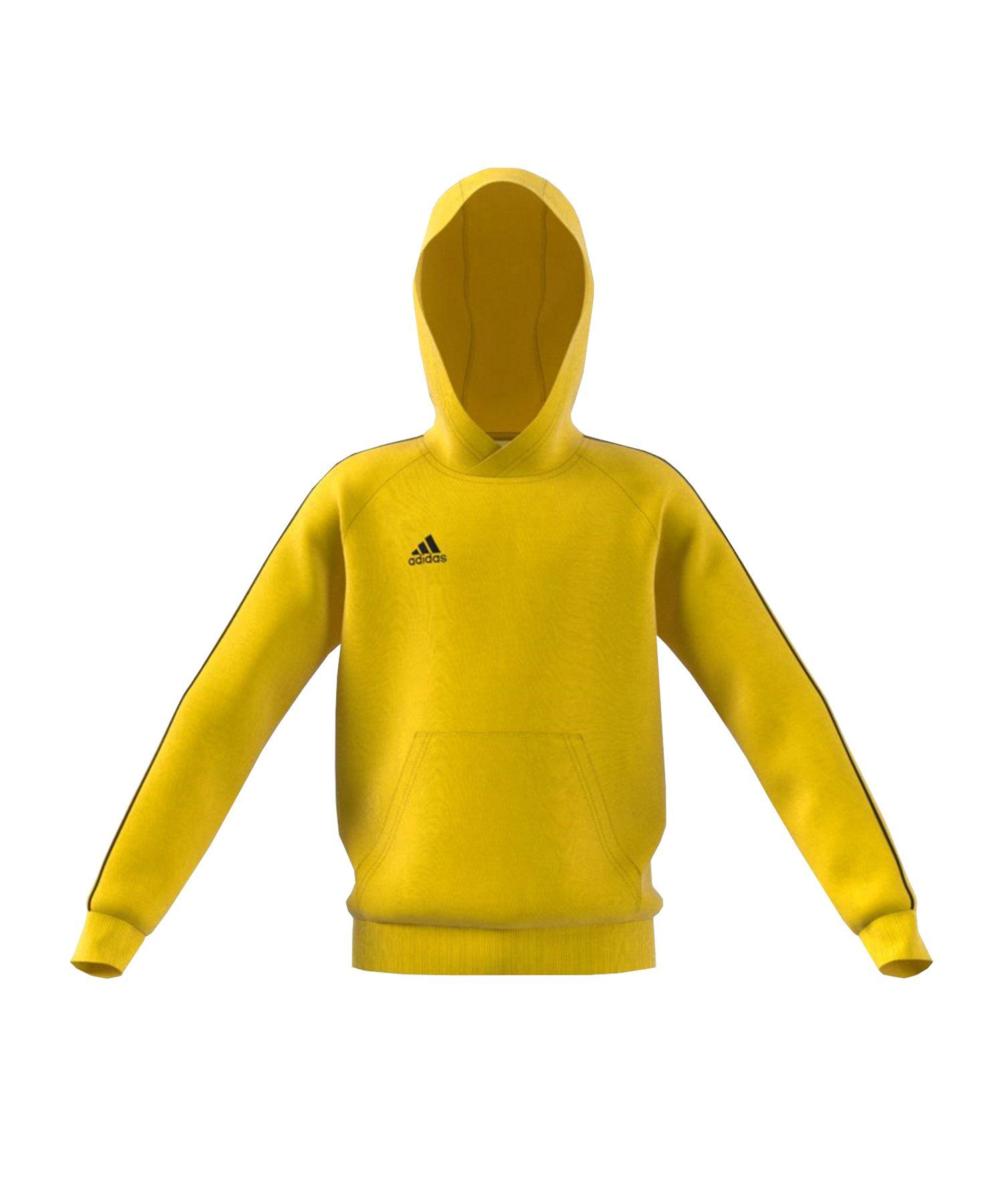 Performance adidas Kids Kapuzenswearshirt gelb Core Sweatshirt Hoody 18