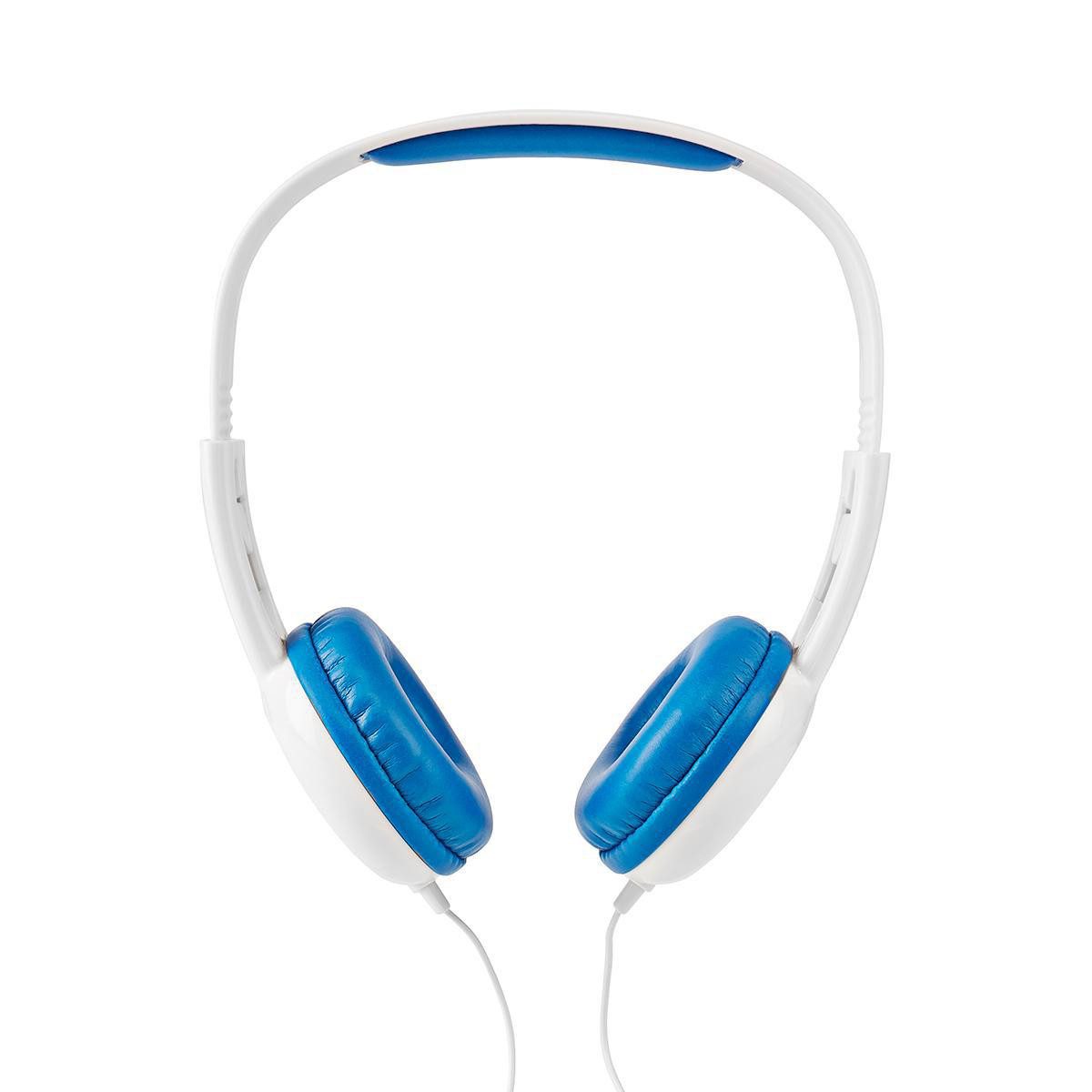 Nedis HPWD4200BU Over-Ear-Kopfhörer (3.5 mm Anschluss, 30-mm Treiber, für sensible Ohren und sicheren Klang)