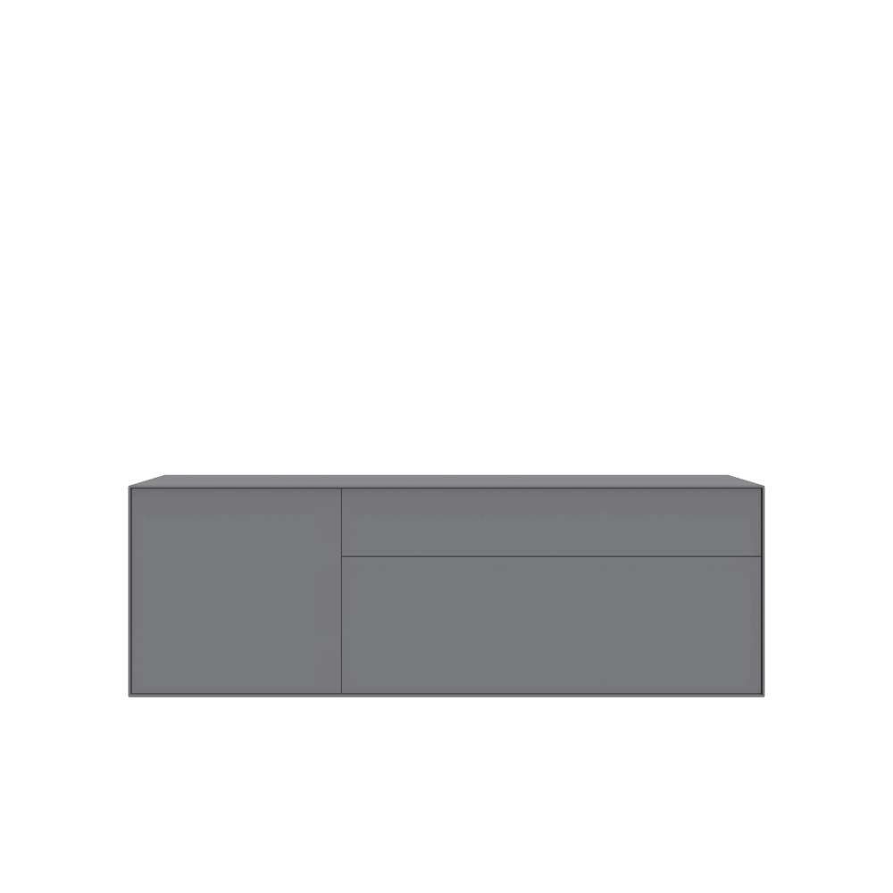 LeGer Home by Lena Gercke Lowboard Essentials, TV-Board, TV-Kommode, TV-Schrank, TV-Möbel, Breite: 166 cm, UV lackiert, Push-to-open-Funktion