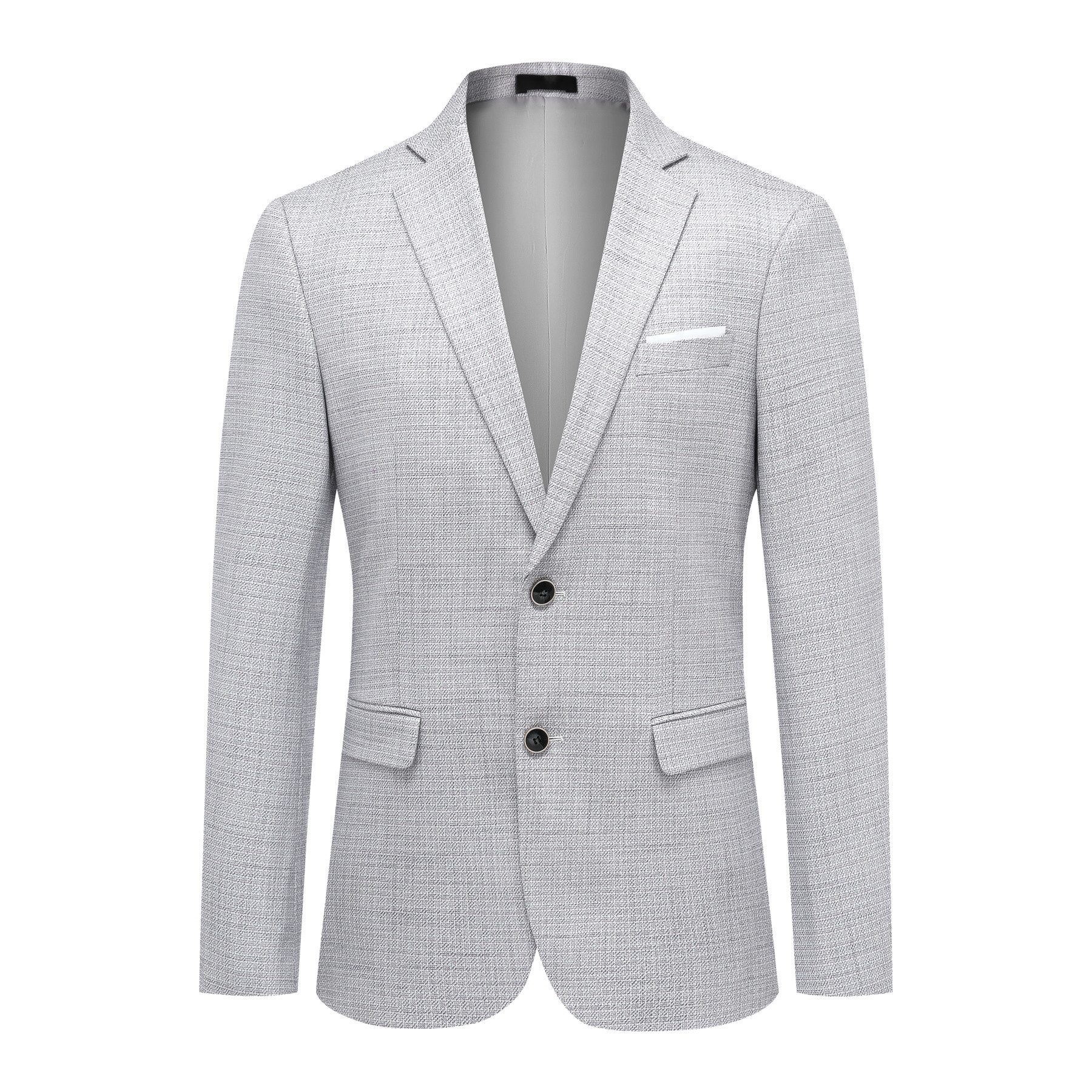 Allthemen Anzug (2 tlg) In karierter Optik Regular Fit Businessanzug lässig günstig online kaufen