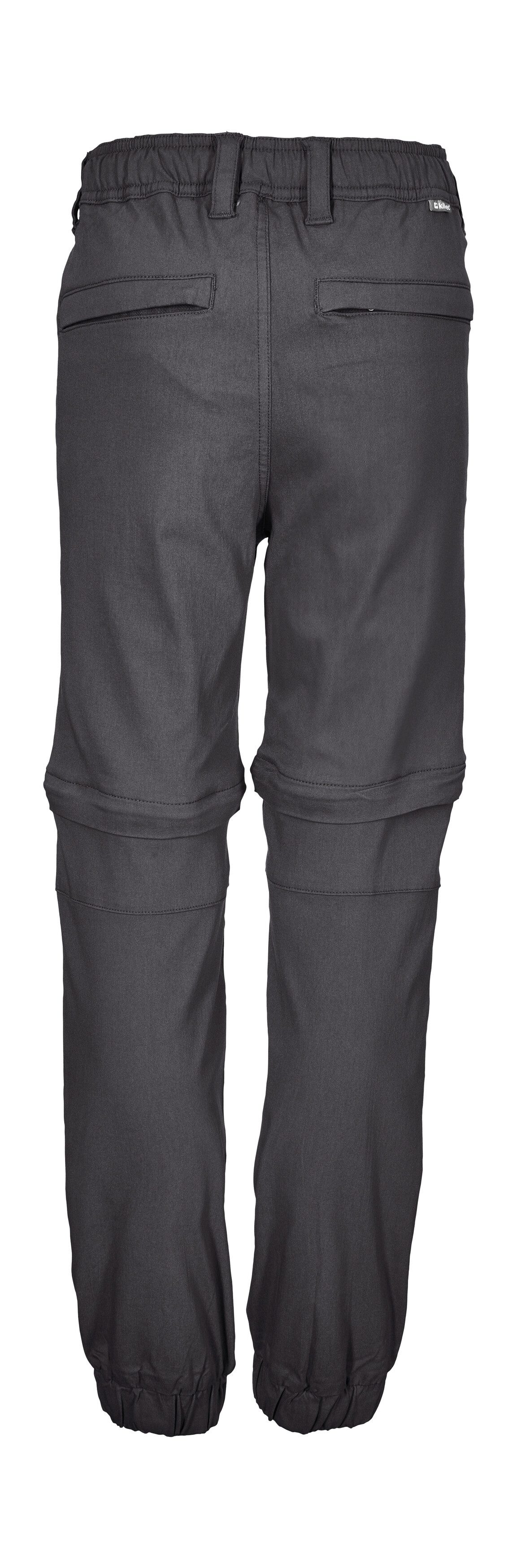Killtec Zip-off-Hose KOS 115 BYS PNTS Abzippbare Hosenbeine, elastischer Bund, Comfort-Stretch-Material