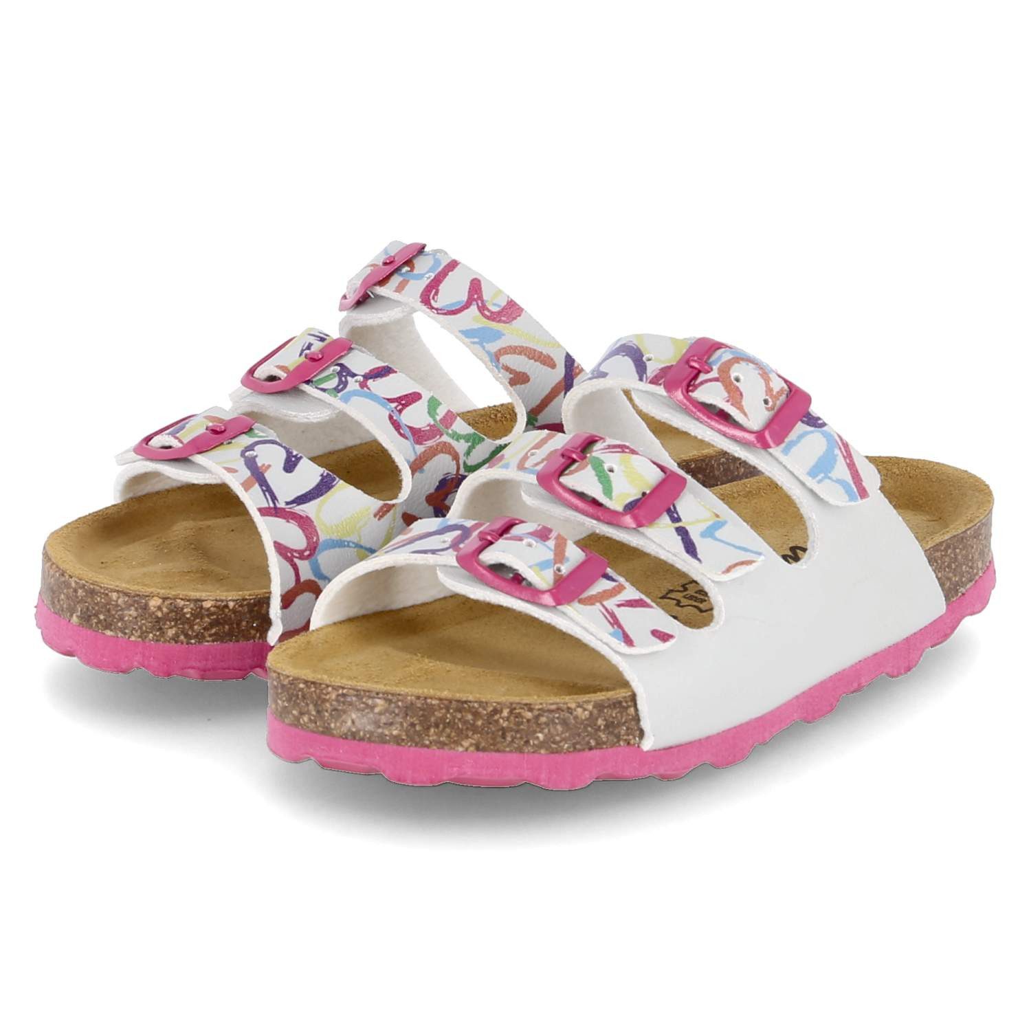 Beliani Beliani 0001/11SKD2574/299/72/353 Unisex Synthetik weiss Pantolette