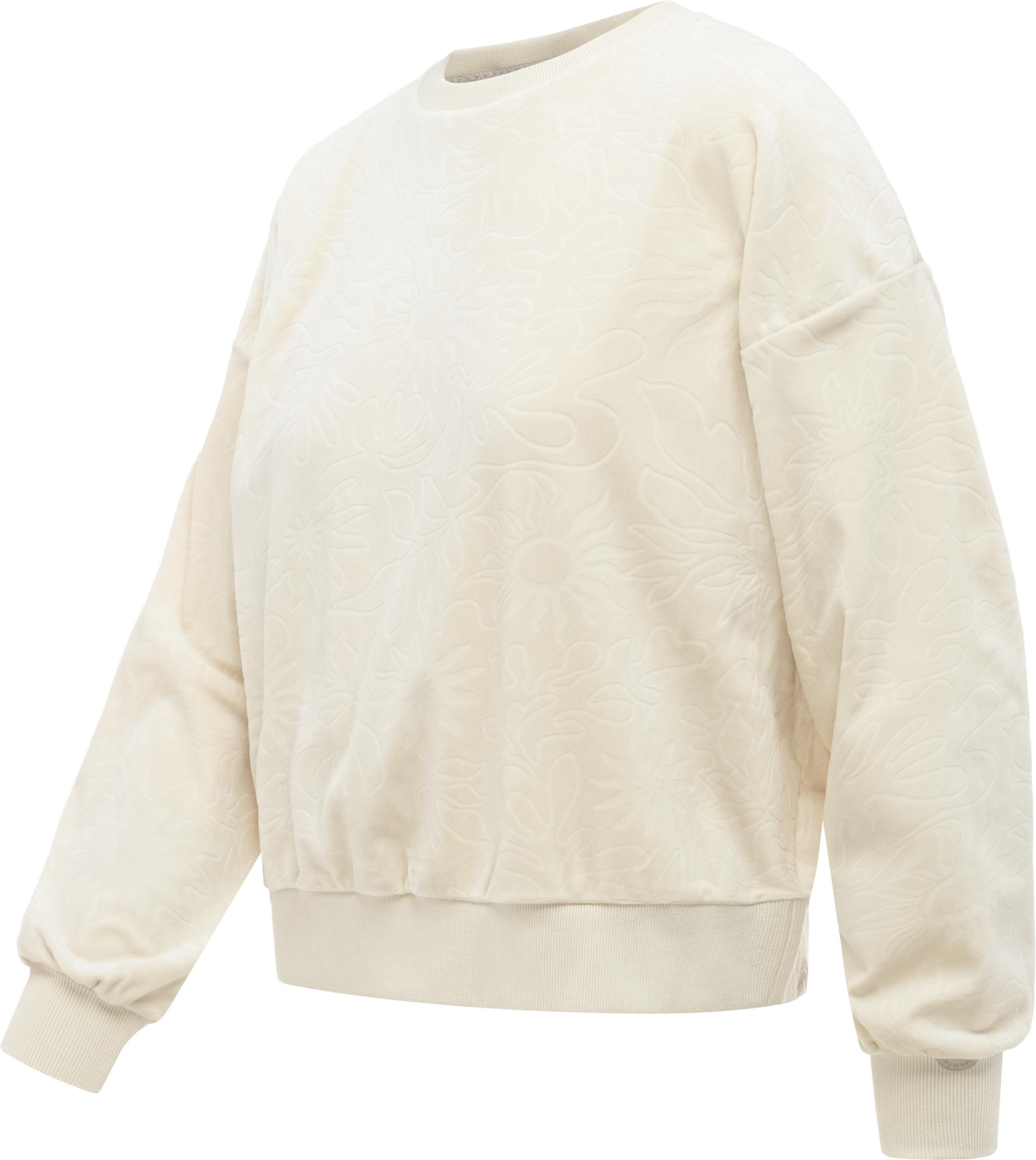 Ragwear Sweater Wuss Embossed kuschelig weiches oversized Sweatshirt