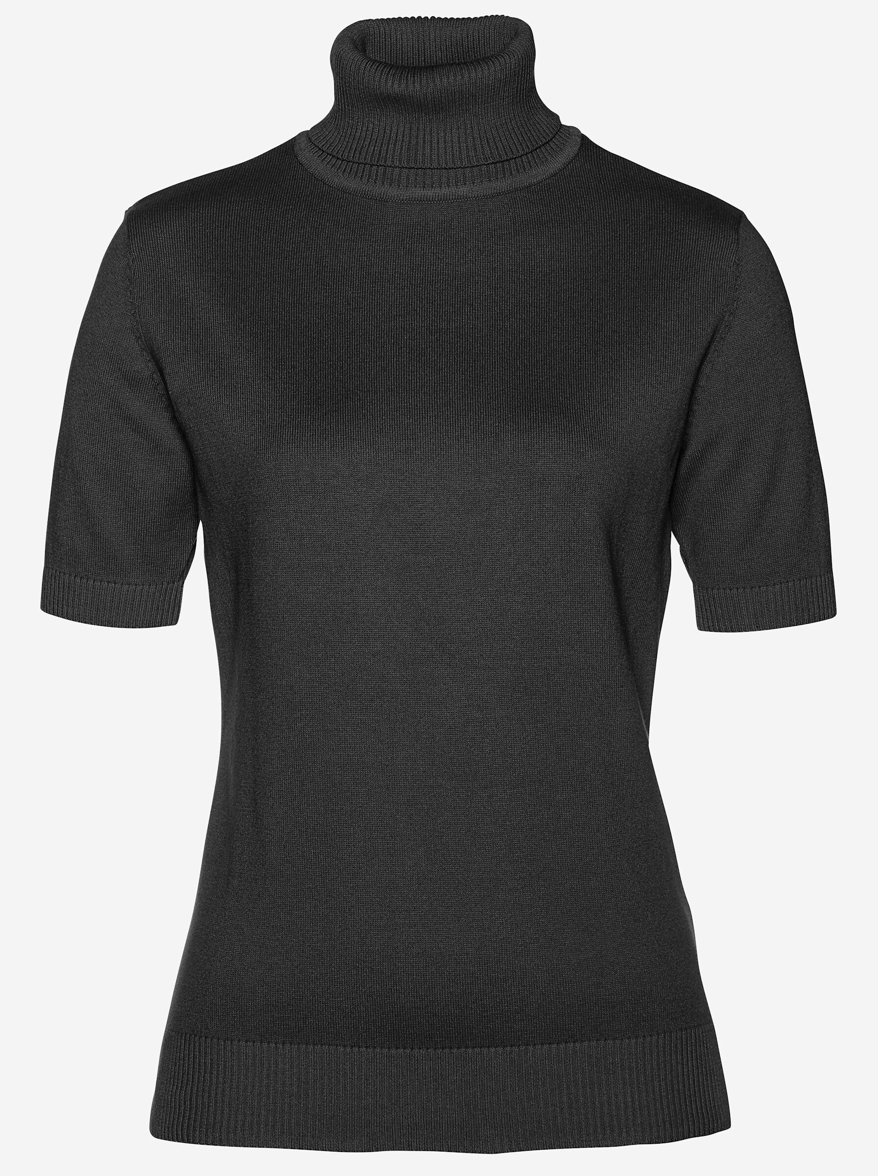 creation L Strickpullover Pullover Kurzarm Jersey