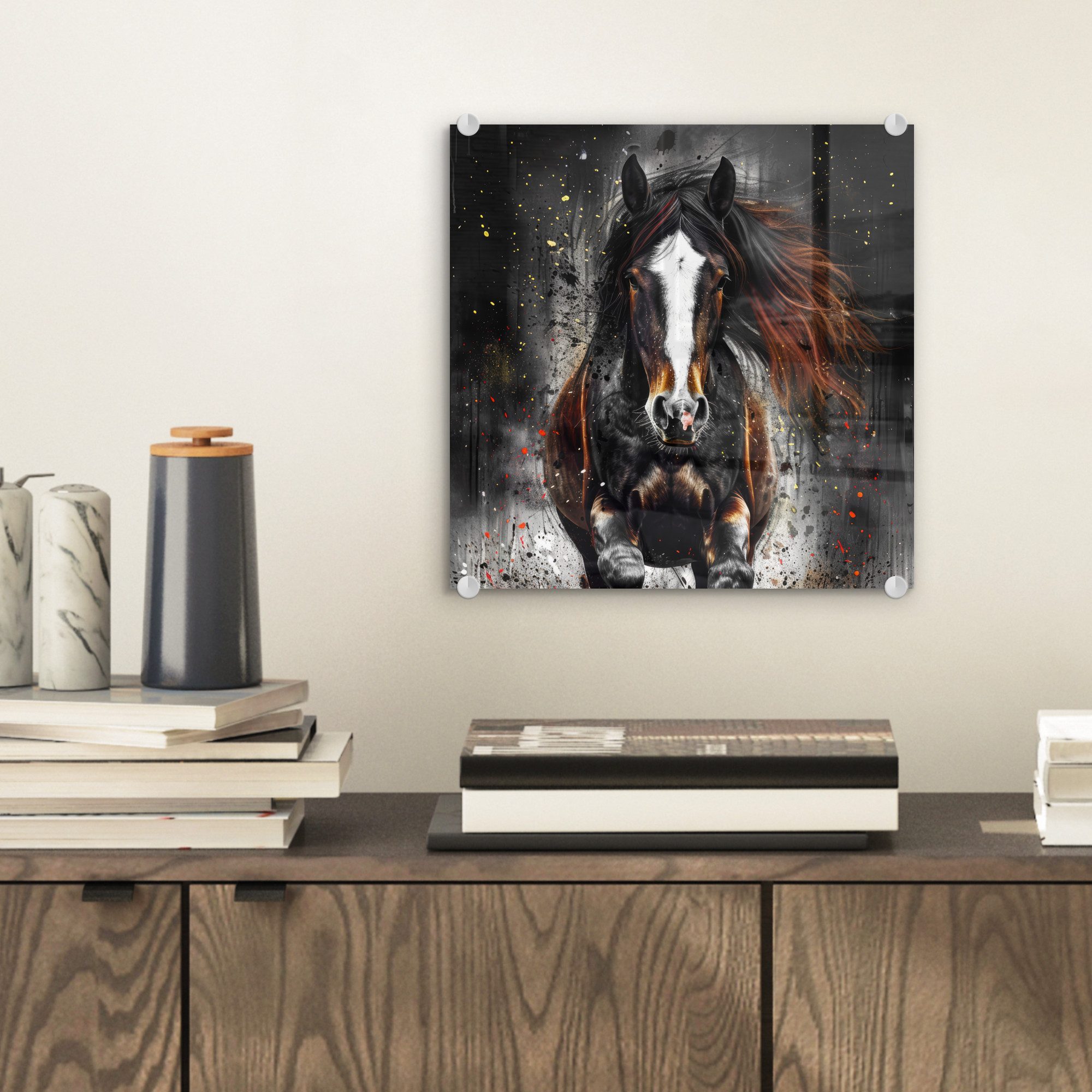 MuchoWow Acrylglasbild Pferd - Tiere - günstig online kaufen
