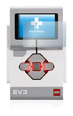 upscreen Schutzfolie für Lego Mindstorms EV3 Intelligenter EV3-Stein, Displayschutzfolie, Folie Premium klar antibakteriell