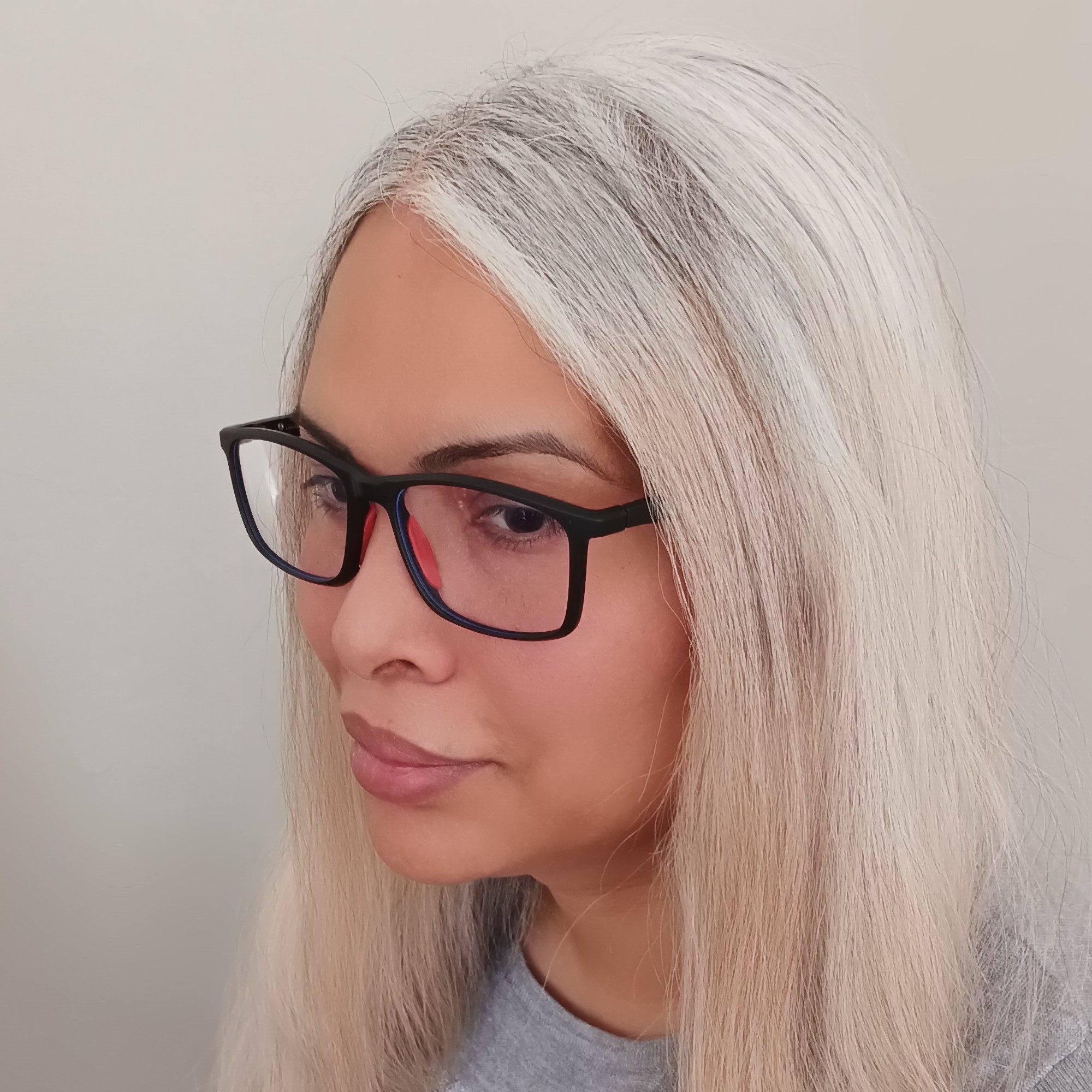 LUXXADA Sonnenbrille (PC Brille Damen Computerbrille Herren Blaulicht Filter Leichtgewicht, Rechteckige Anti Blue Light Brille mit Brillenbeutel) Anti Blue Light Brille Leichtes Kunststoff Gestell mit Federgelenke