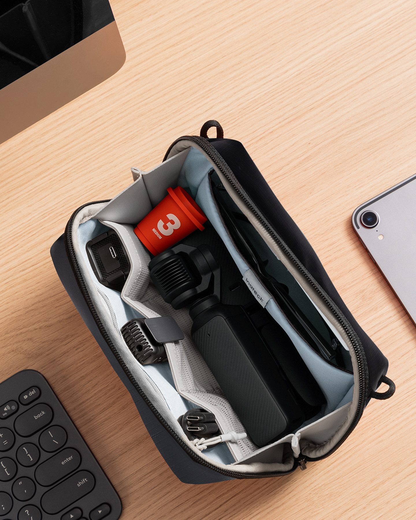 Inateck Taschenorganizer kabeltasche organizer Tech Pouch