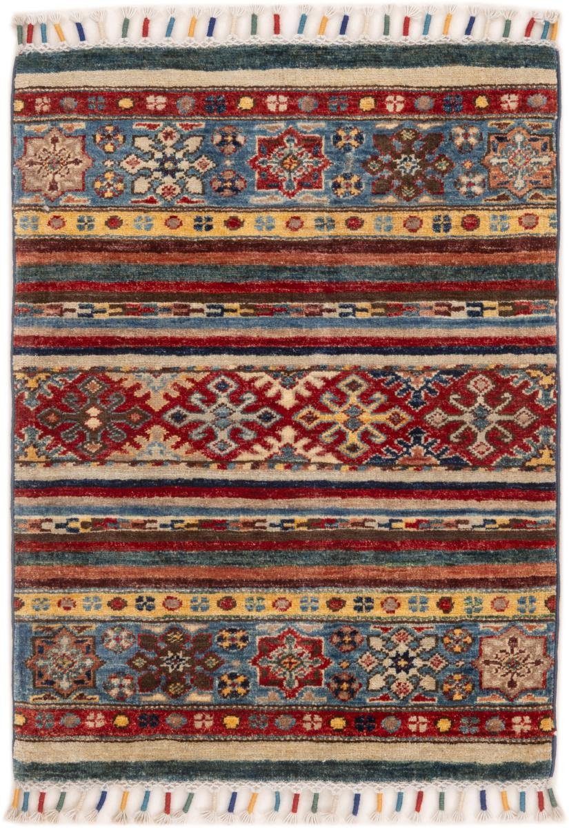 Orientteppich Arijana Shaal 66x89 Handgeknüpfter Orientteppich, Nain Trading, rechteckig, Höhe: 5 mm