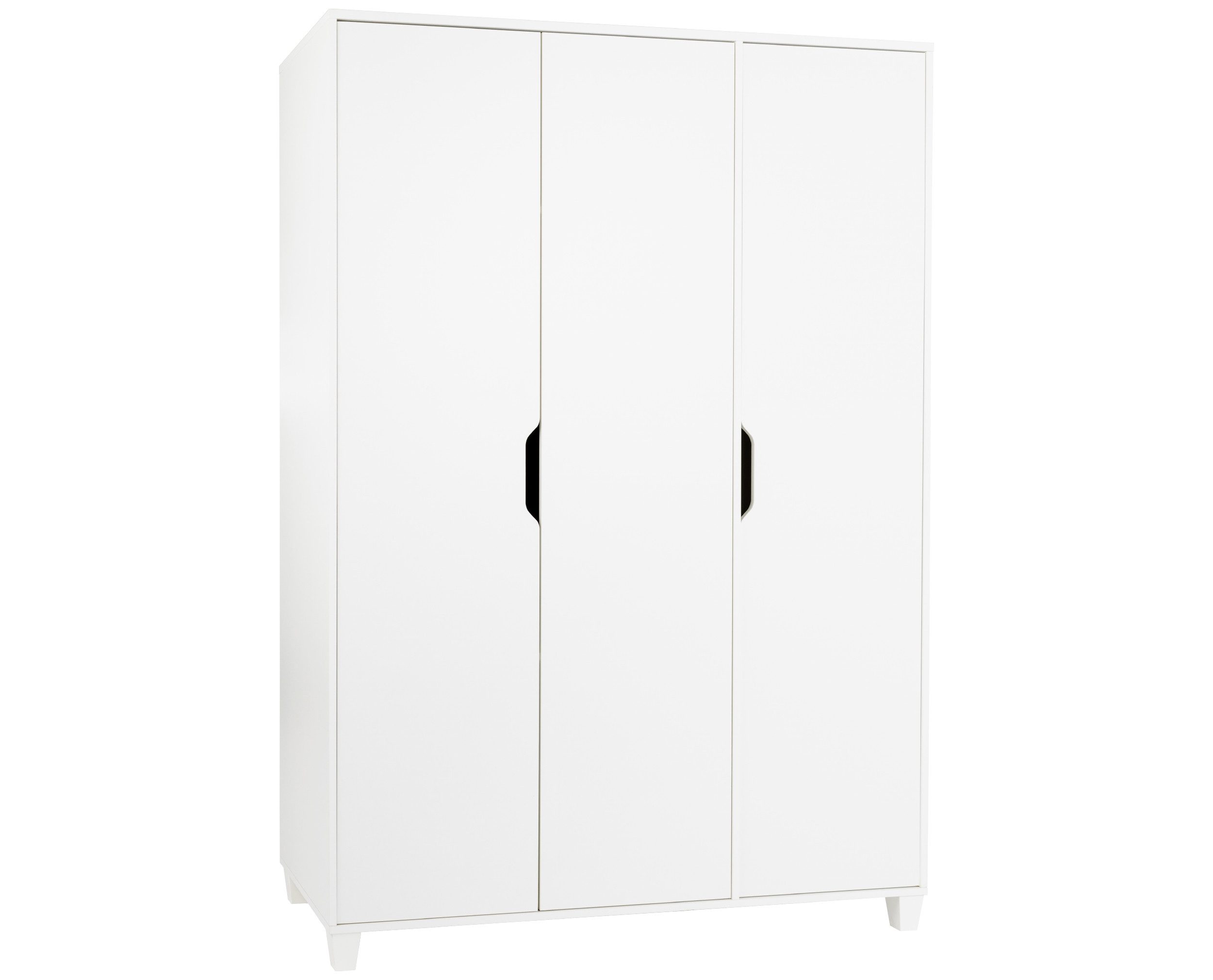 arthur berndt Kinderkleiderschrank Thore 130 cm breit, große Kleiderstange, Made in Germany