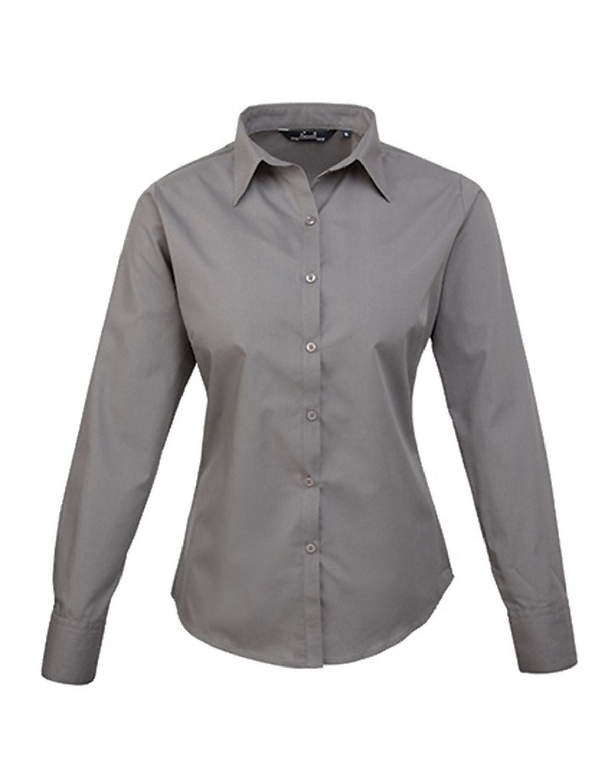 Premier Workwear Langarmhemd Women´s Poplin Long Sleeve Blouse günstig online kaufen