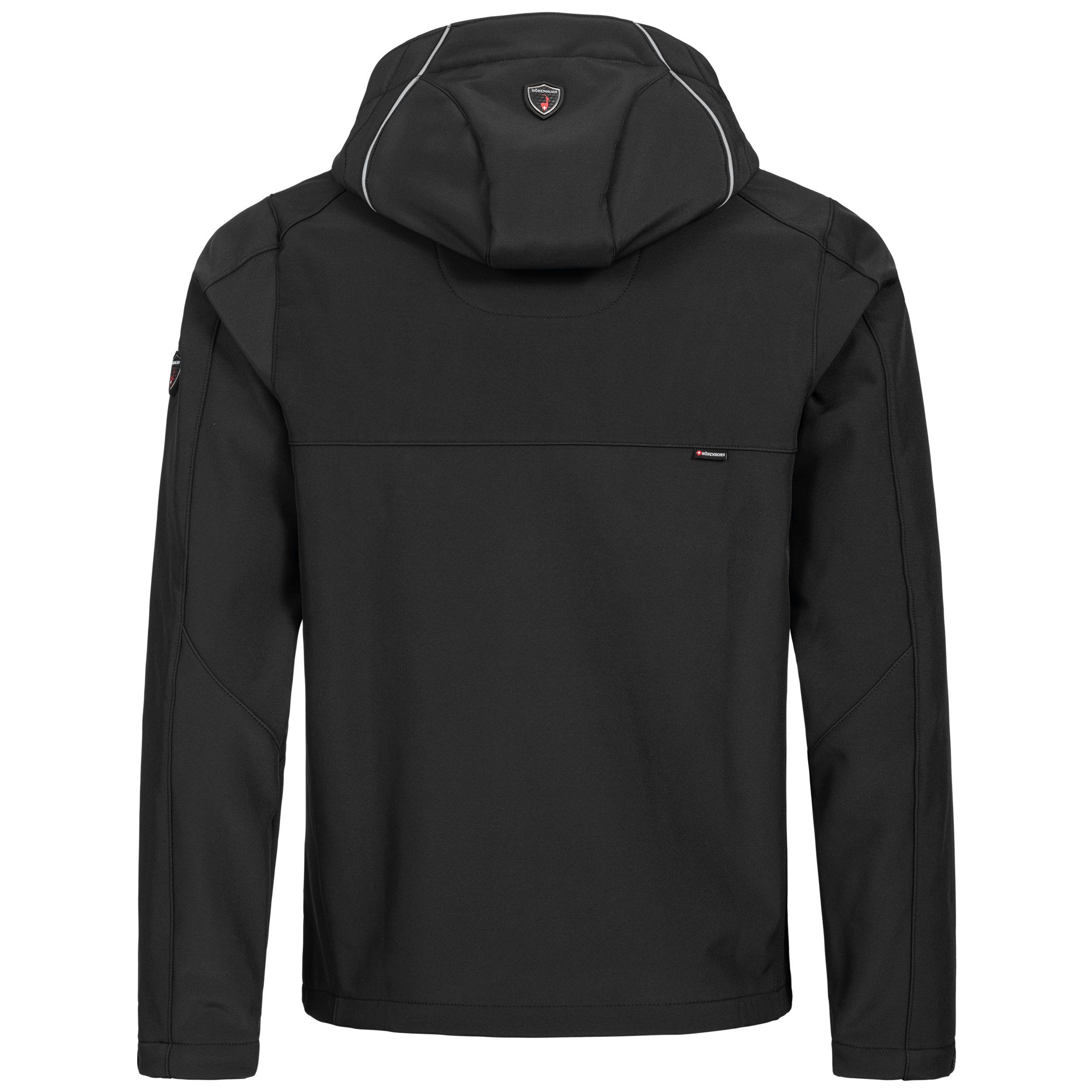 Höhenhorn Softshelljacke Schilthorn Herren Softshell Jacke für Männer Outdoor Funktionsjacke Microfleece-Innenfutter, Atmungsaktiv, Wasserdicht